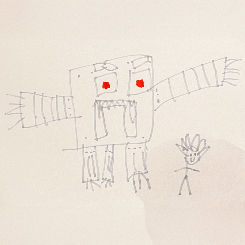 Original drawing by Henry