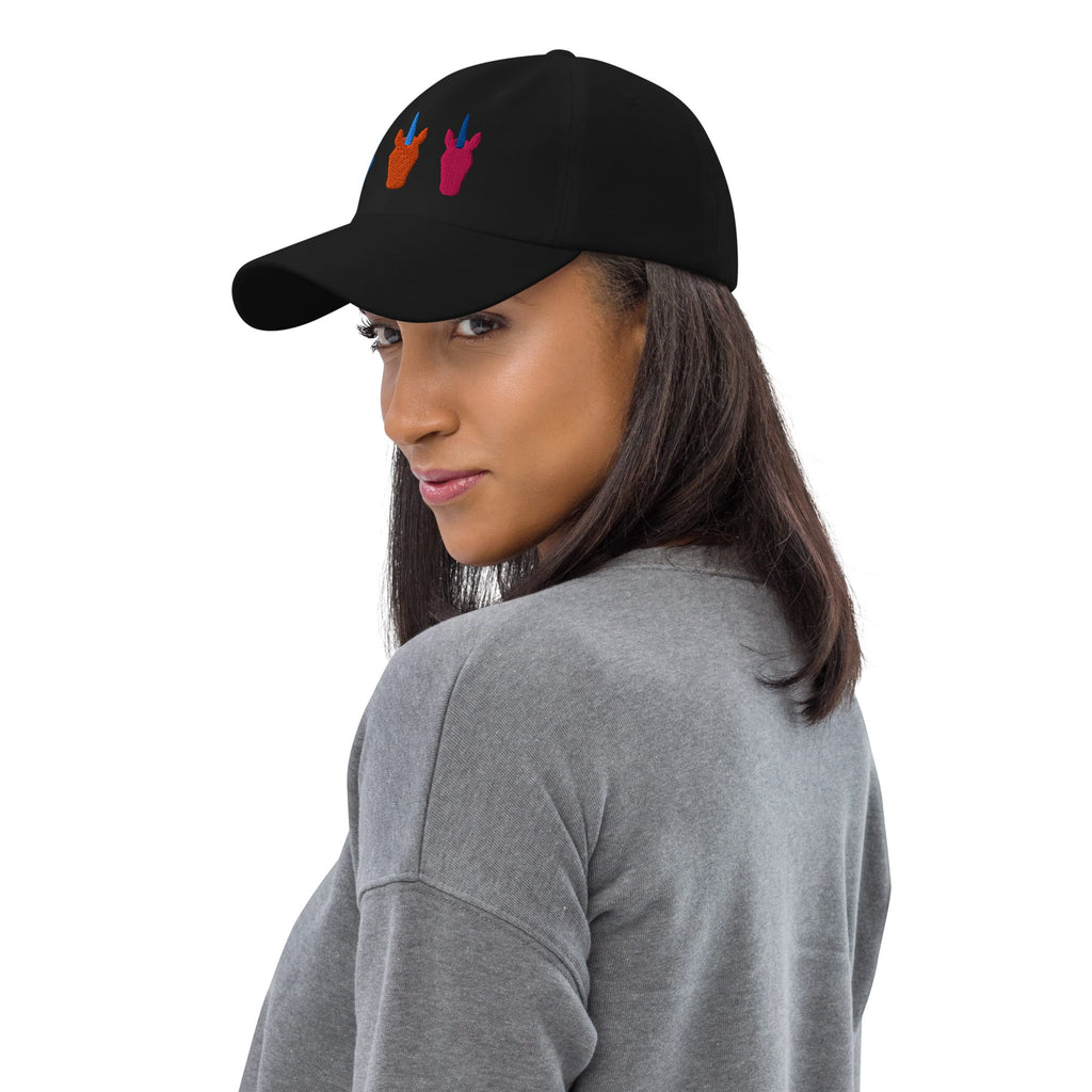 UNIQORNIA Dad hat - Three Unicorns