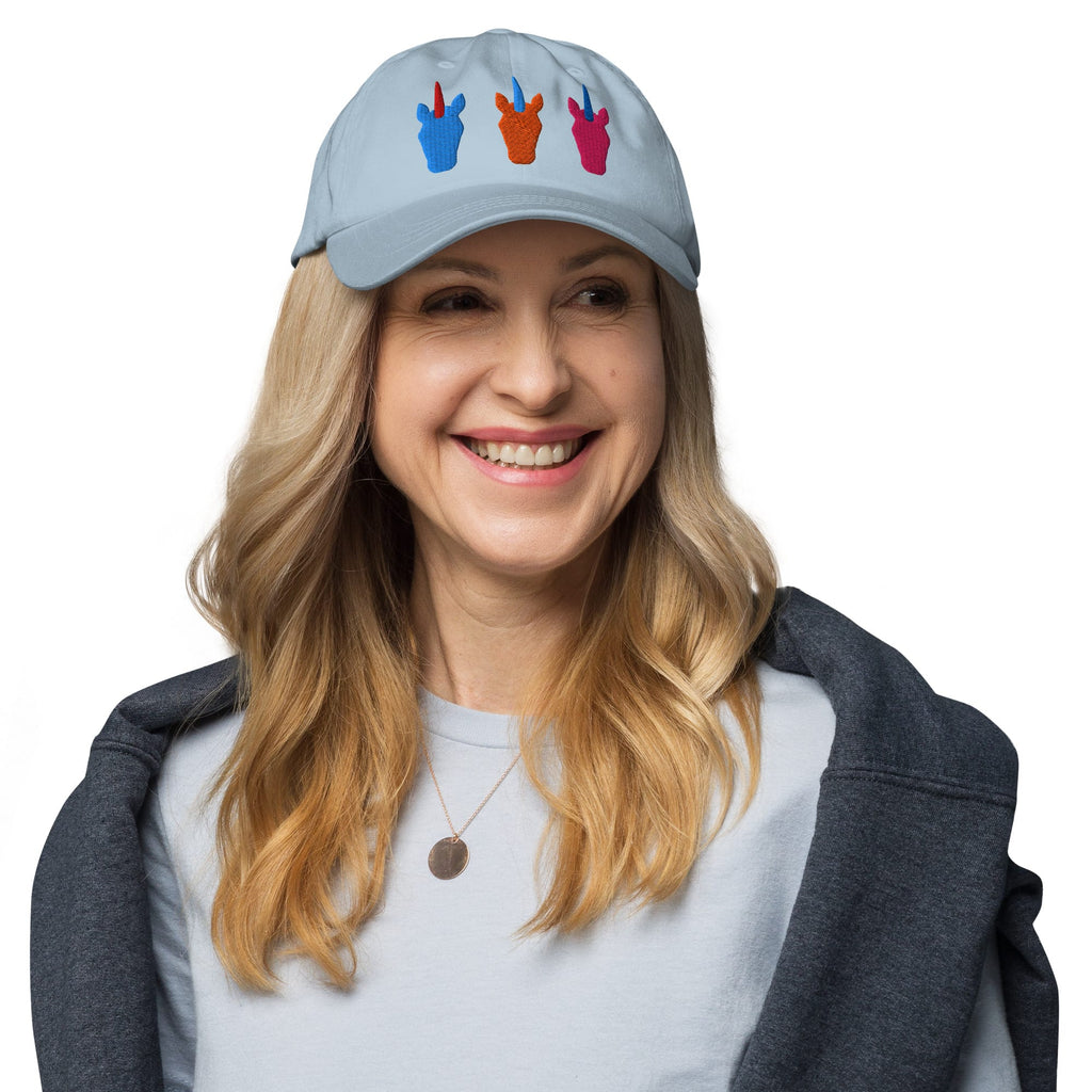 UNIQORNIA Dad hat - Three Unicorns