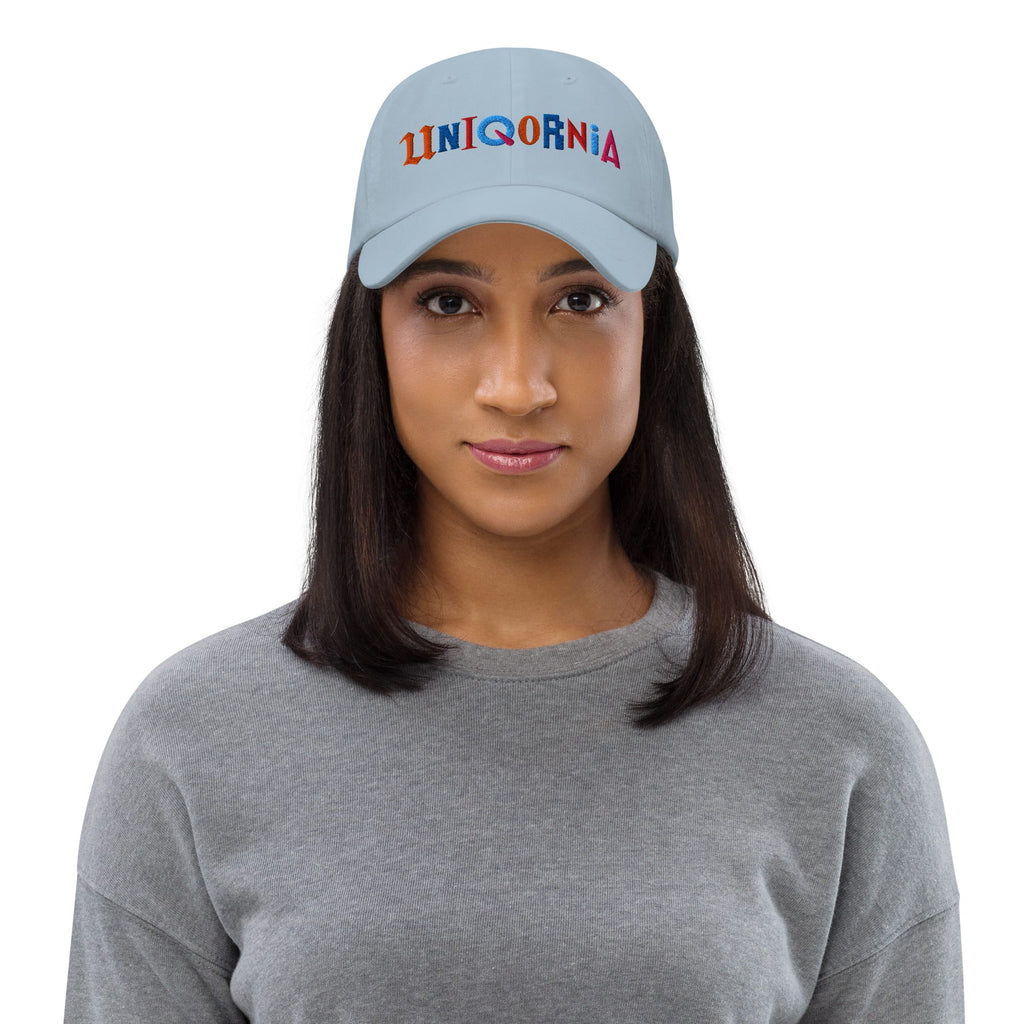 UNIQORNIA Dad hat - Uniqornia Wordmark