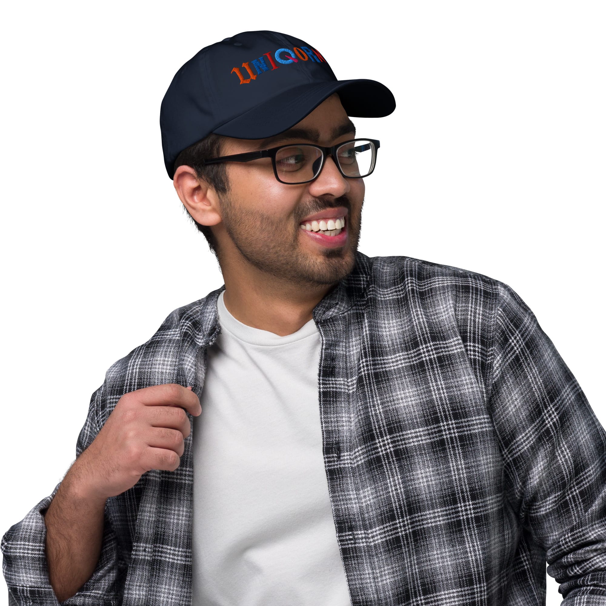 UNIQORNIA Dad hat - Uniqornia Wordmark
