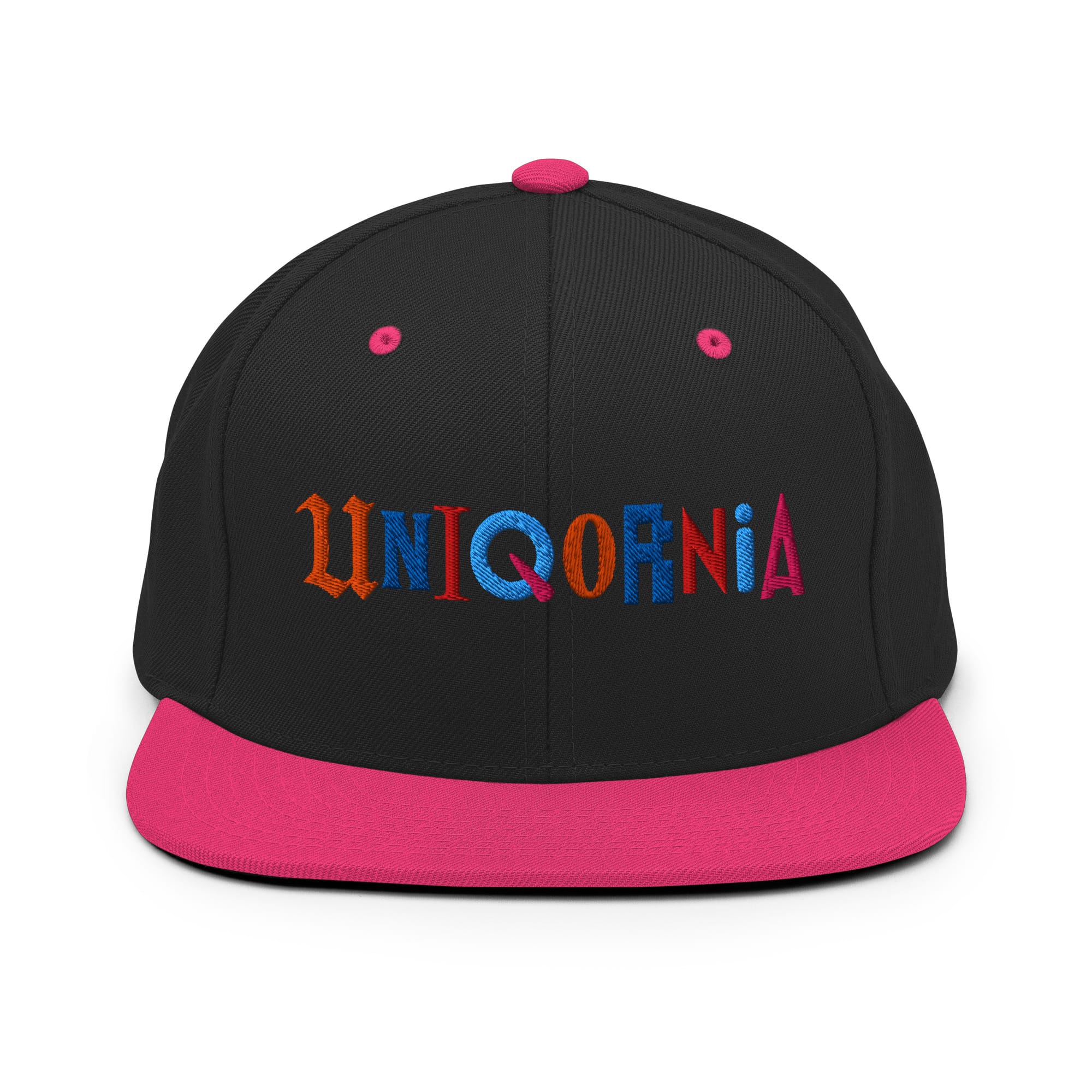 UNIQORNIA Snapback Hat - Uniqornia Wordmark 8119600_7843