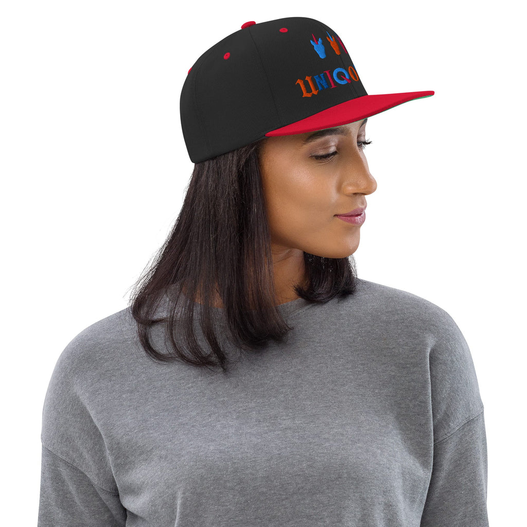 UNIQORNIA Snapback Hat - Uniqornia Multimark