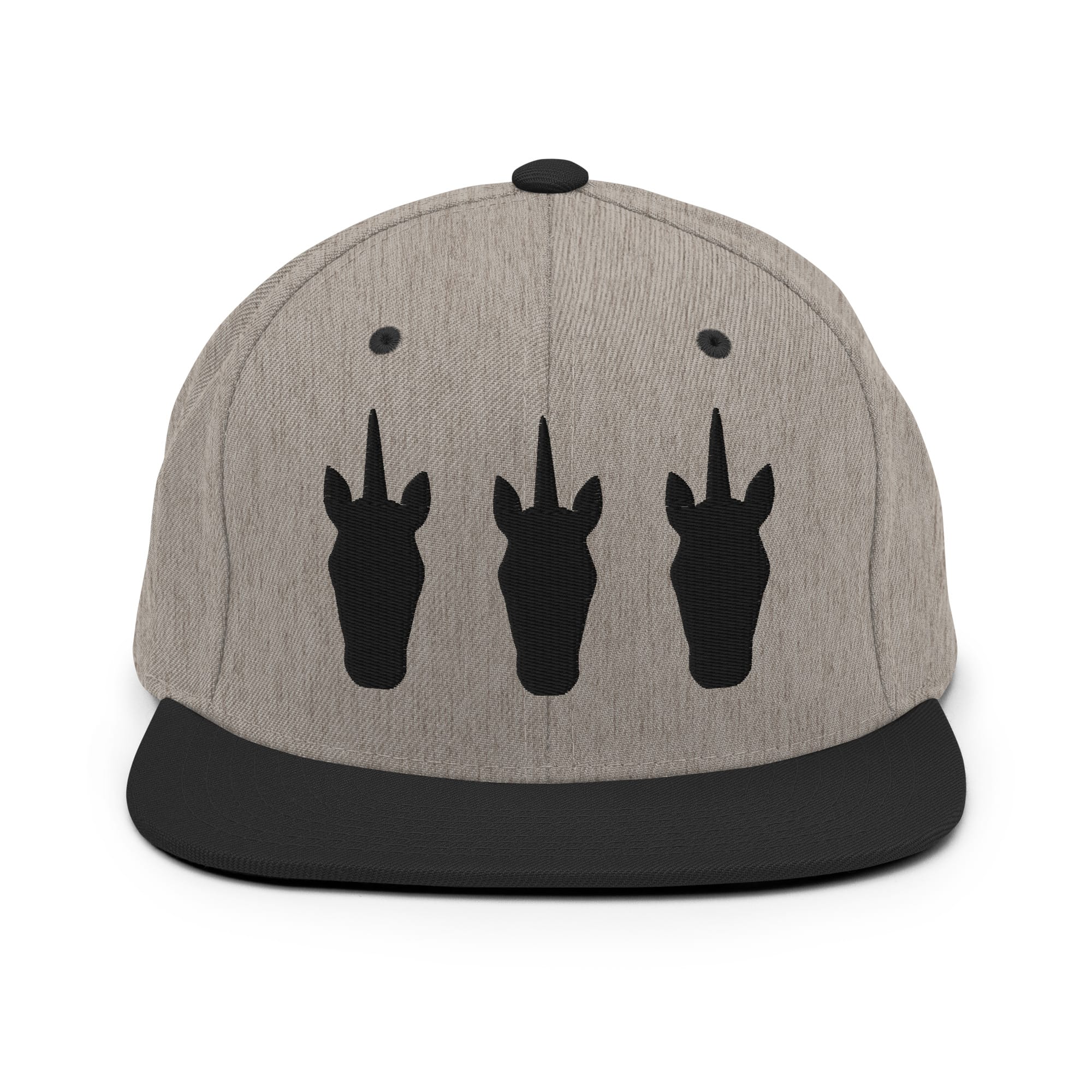 UNIQORNIA Snapback Hat - Three Dark Unicorns 9290684_7837