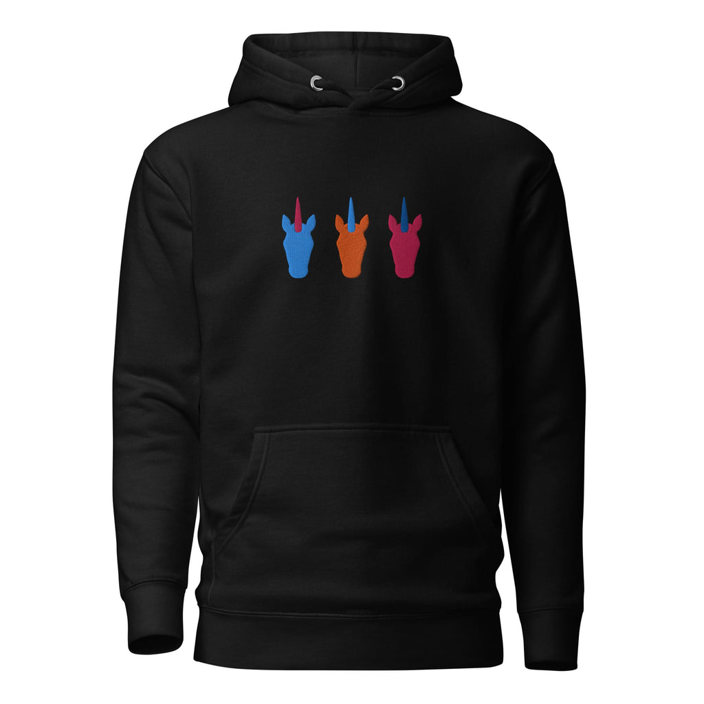 UNIQORNIA Unisex Hoodie - Three Unicorns 1901374_10779