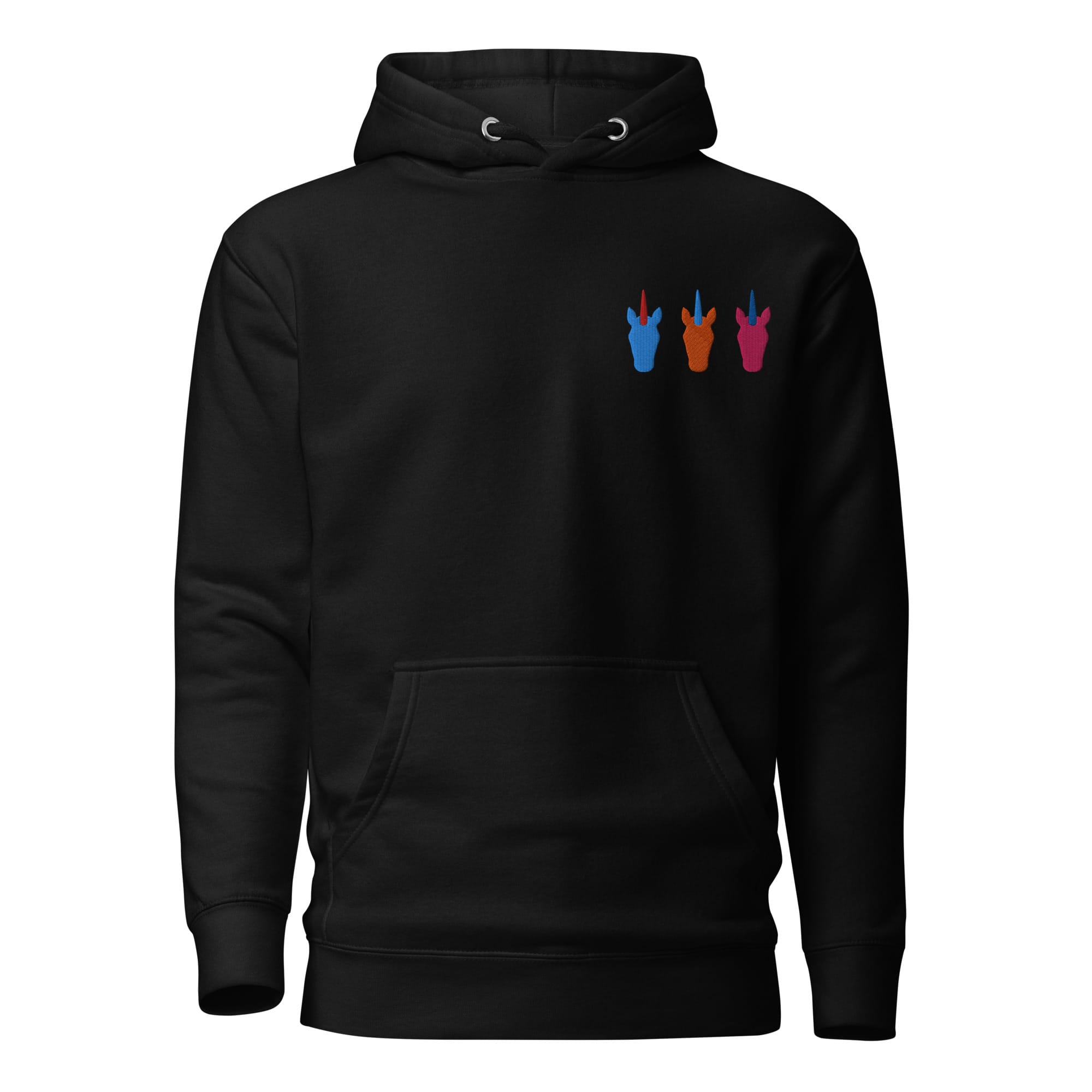 UNIQORNIA Unisex Hoodie - Three Unicorns 5259582_10779