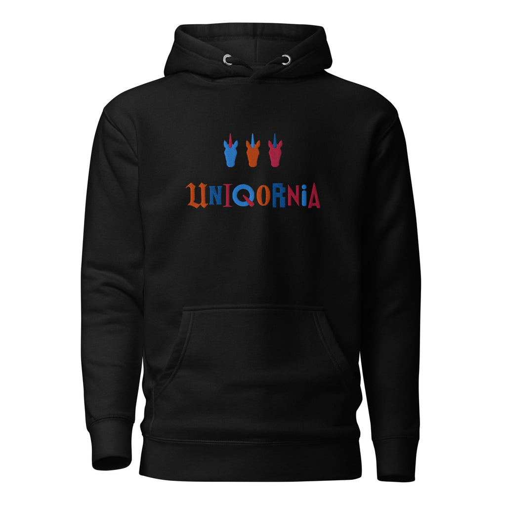 UNIQORNIA Unisex Hoodie - Uniqornia Multimark 8704566_10779