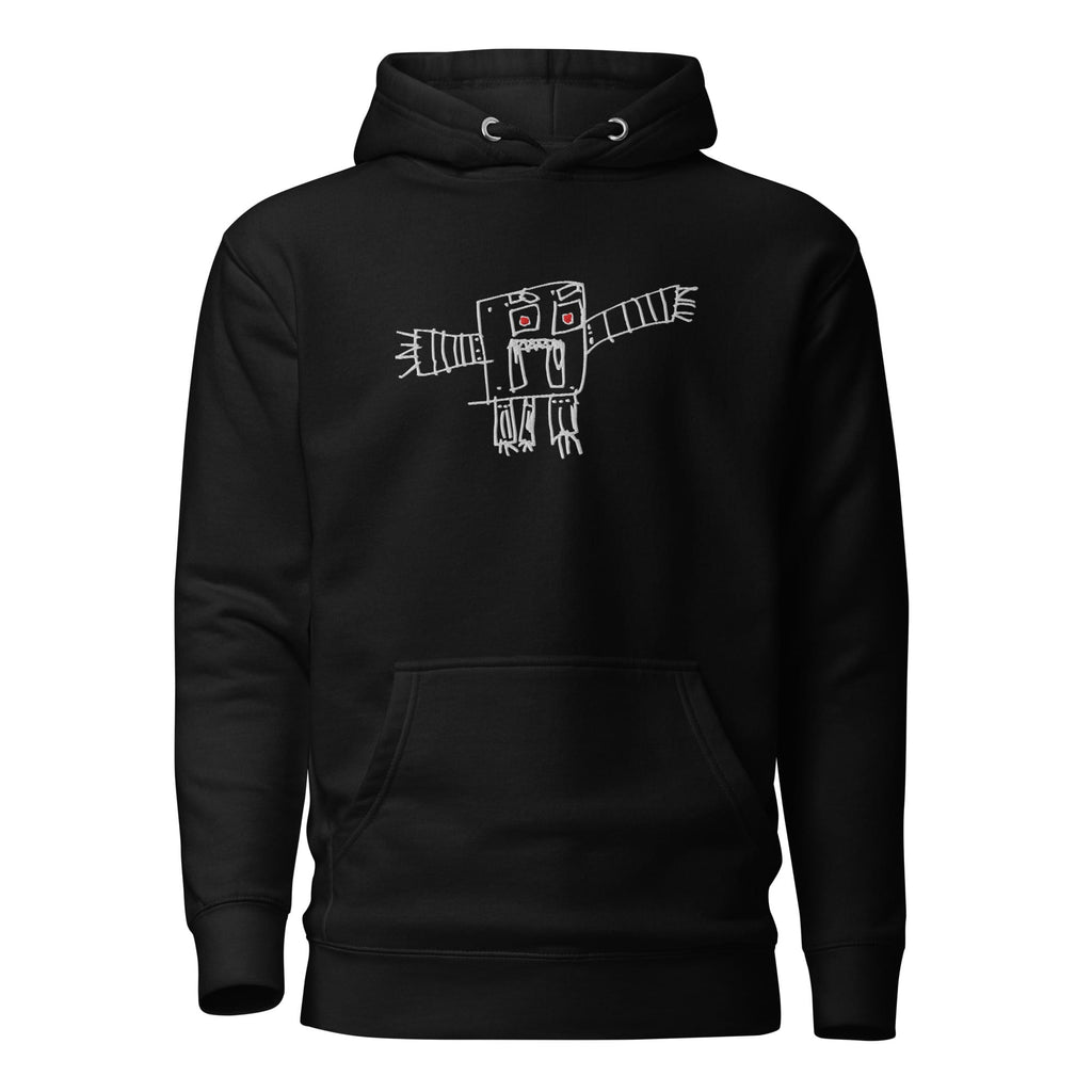 UNIQORNIA Unisex Hoodie - White robot 1337809_10779