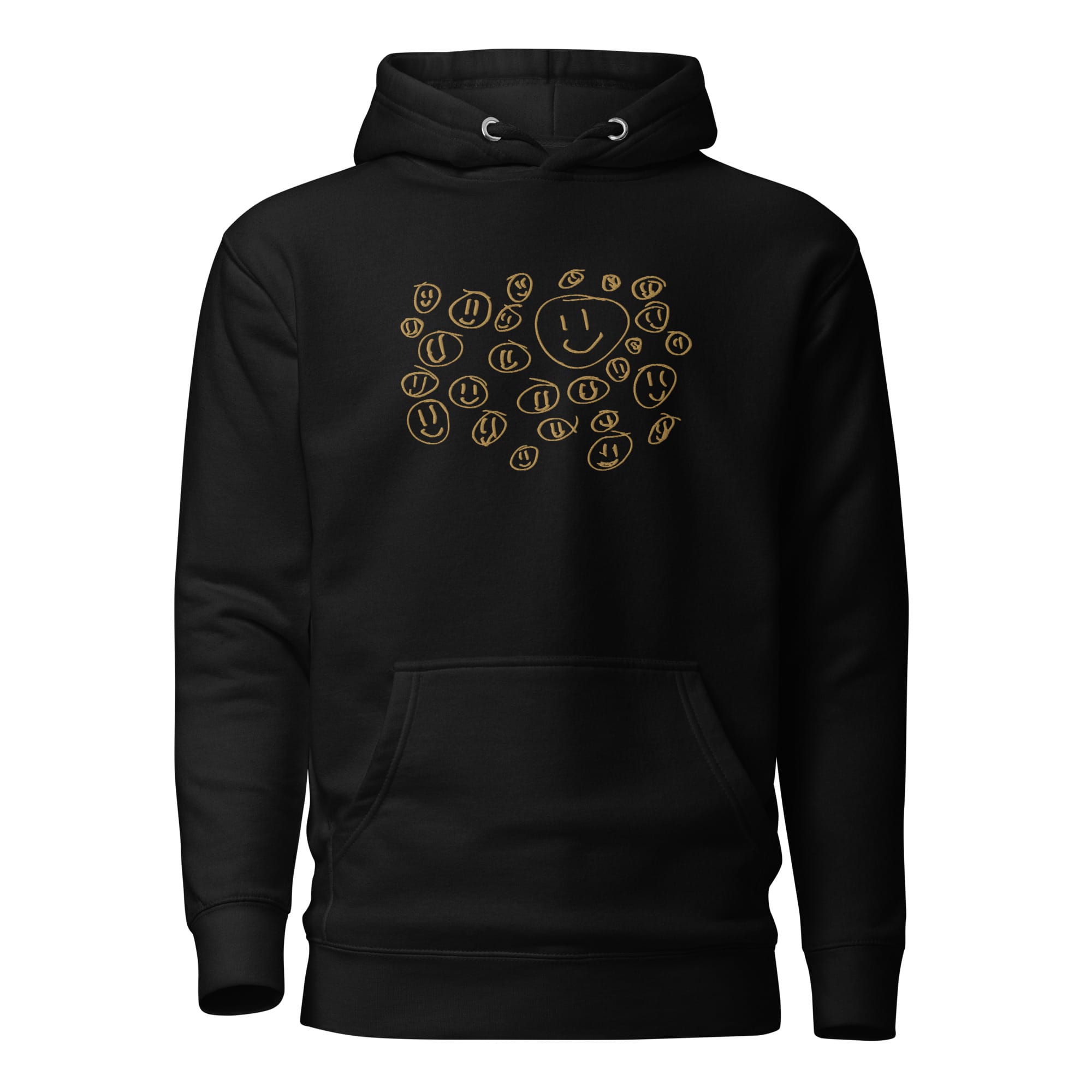UNIQORNIA Unisex Hoodie - Golden Smileys 2244220_10779