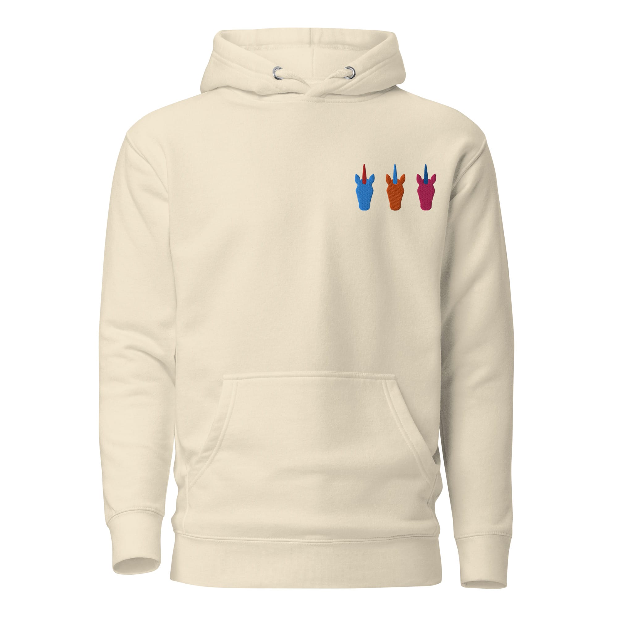 UNIQORNIA Unisex Hoodie - Three Unicorns 5259582_20284