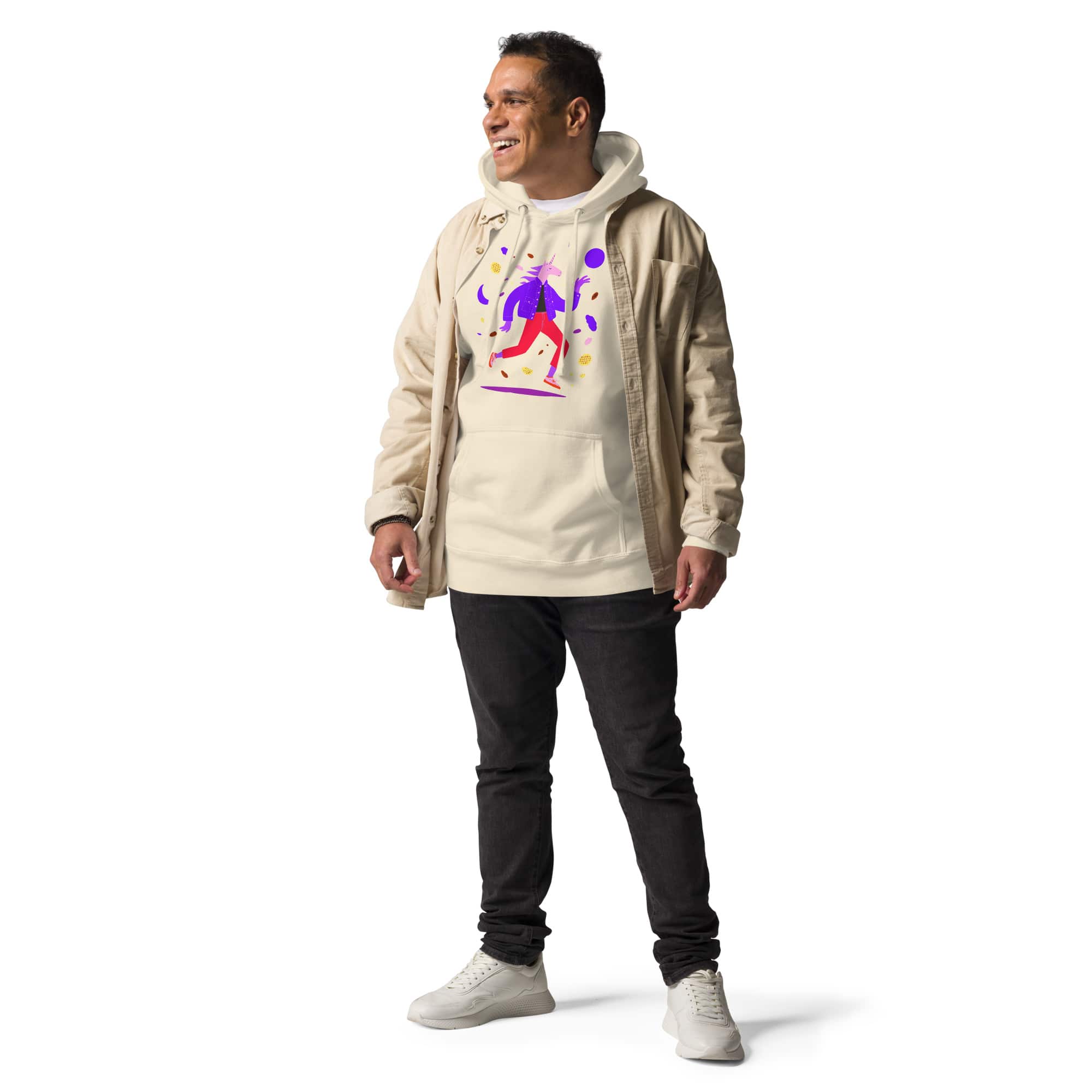 UNIQORNIA Unisex Hoodie - Spin Dancer