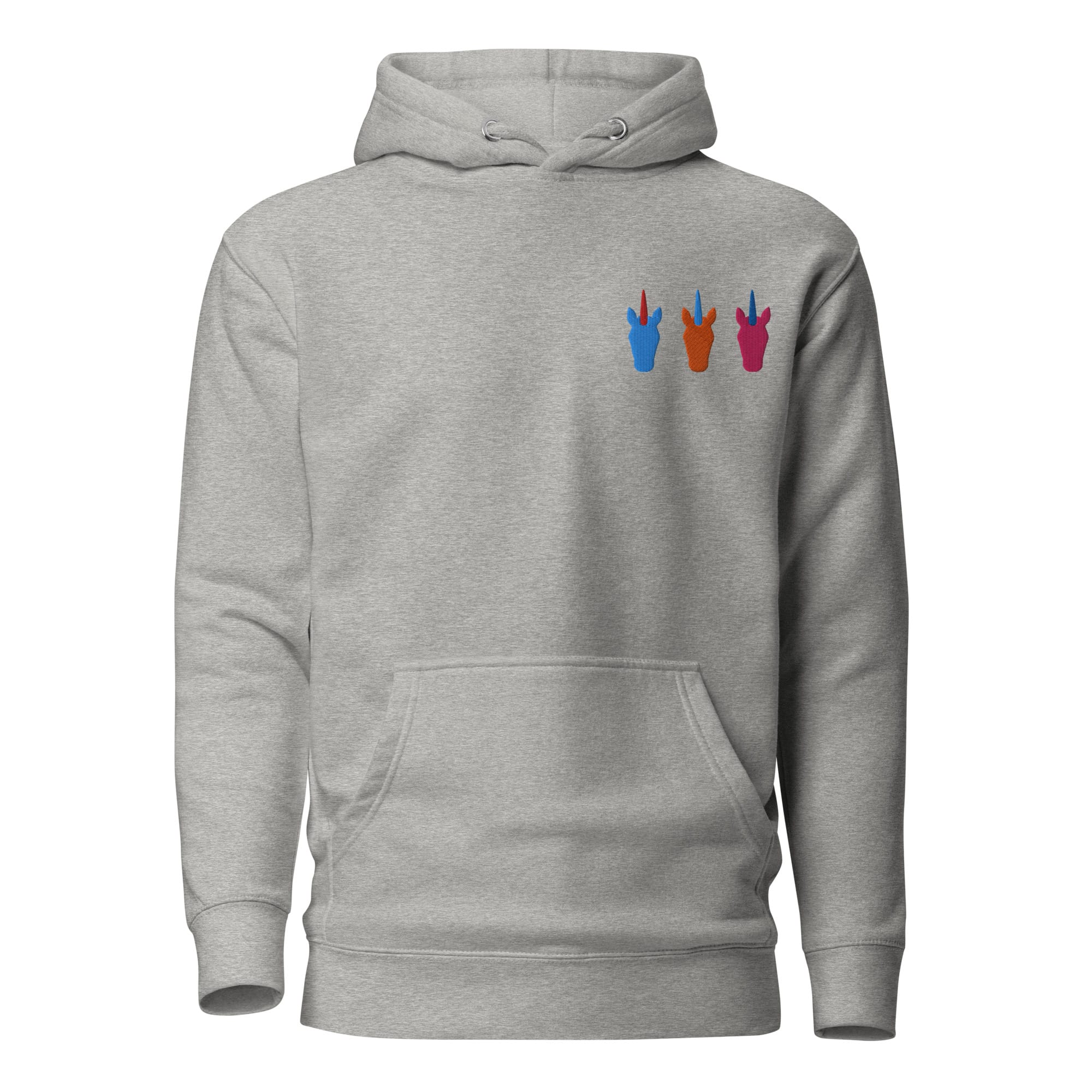 UNIQORNIA Unisex Hoodie - Three Unicorns 5259582_10784
