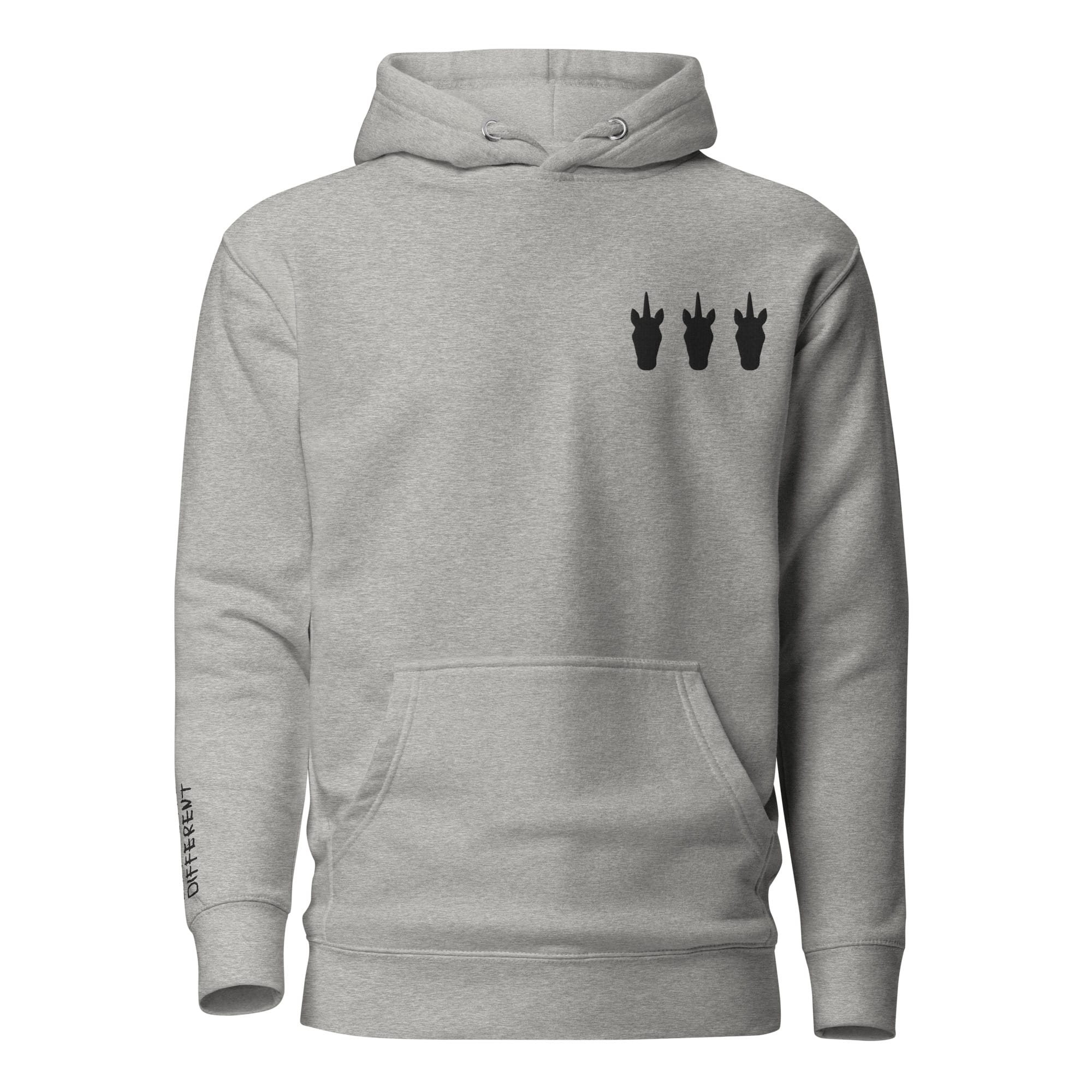 UNIQORNIA Unisex Hoodie - Three Dark Unicorns 2575081_10784