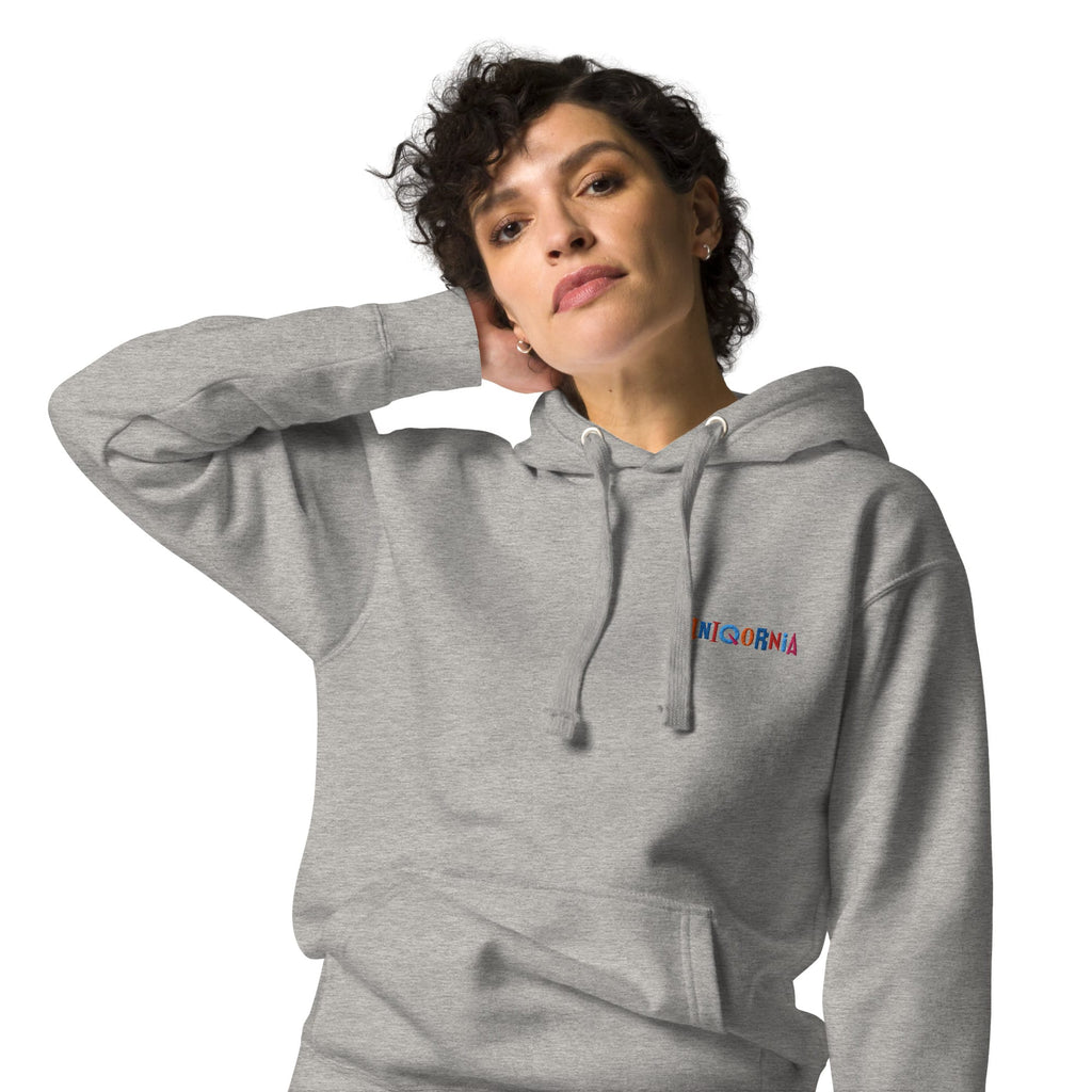 UNIQORNIA Unisex Hoodie - Uniqornia Wordmark