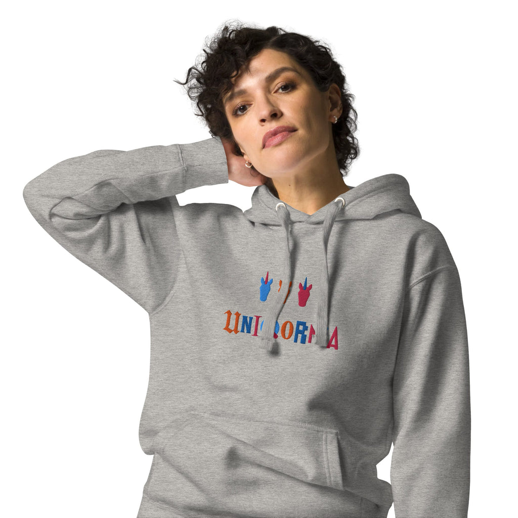 UNIQORNIA Unisex Hoodie - Uniqornia Multimark