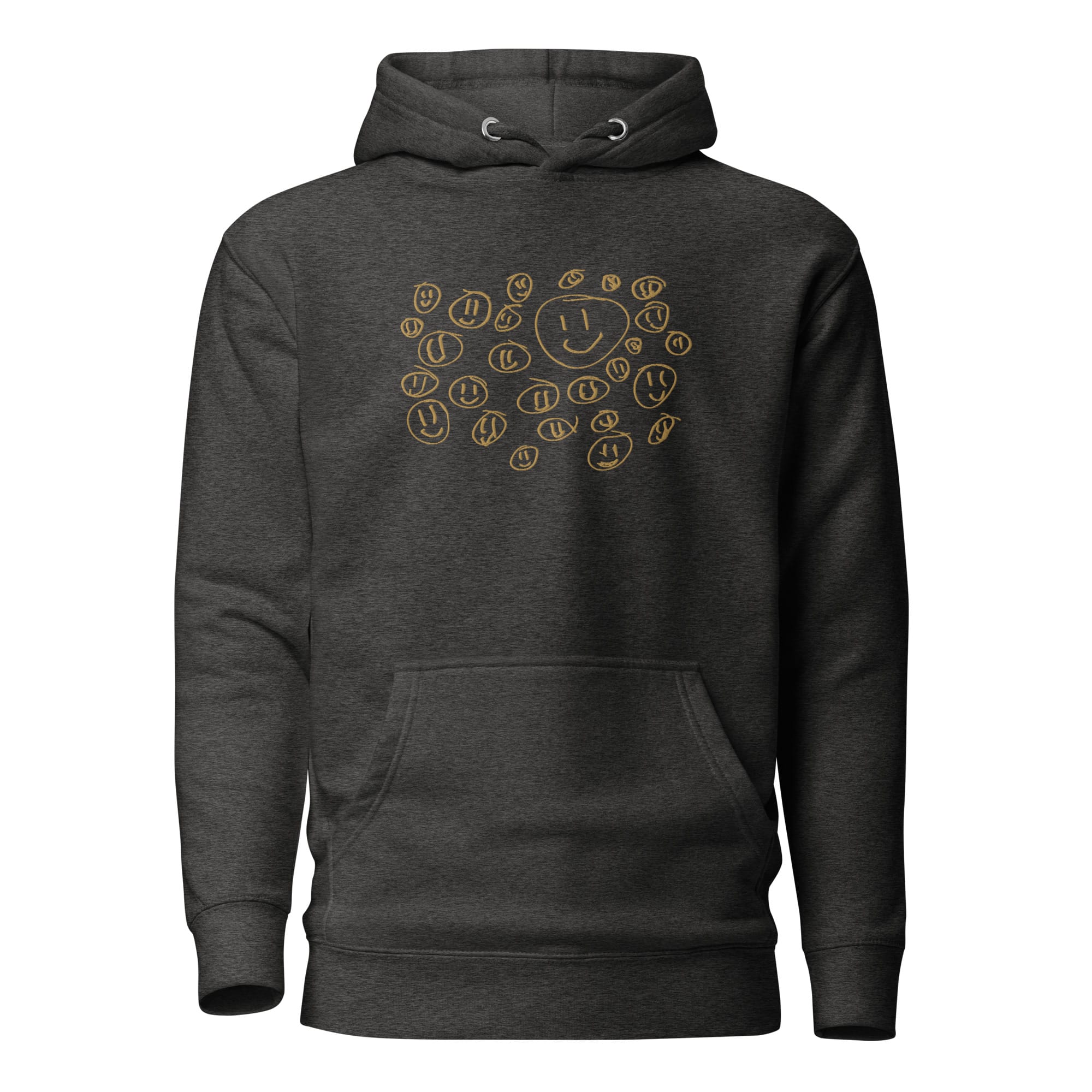 UNIQORNIA Unisex Hoodie - Golden Smileys 2244220_11481