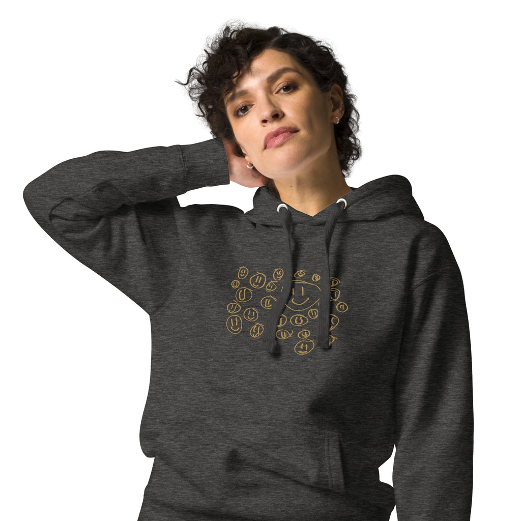 UNIQORNIA Unisex Hoodie - Golden Smileys