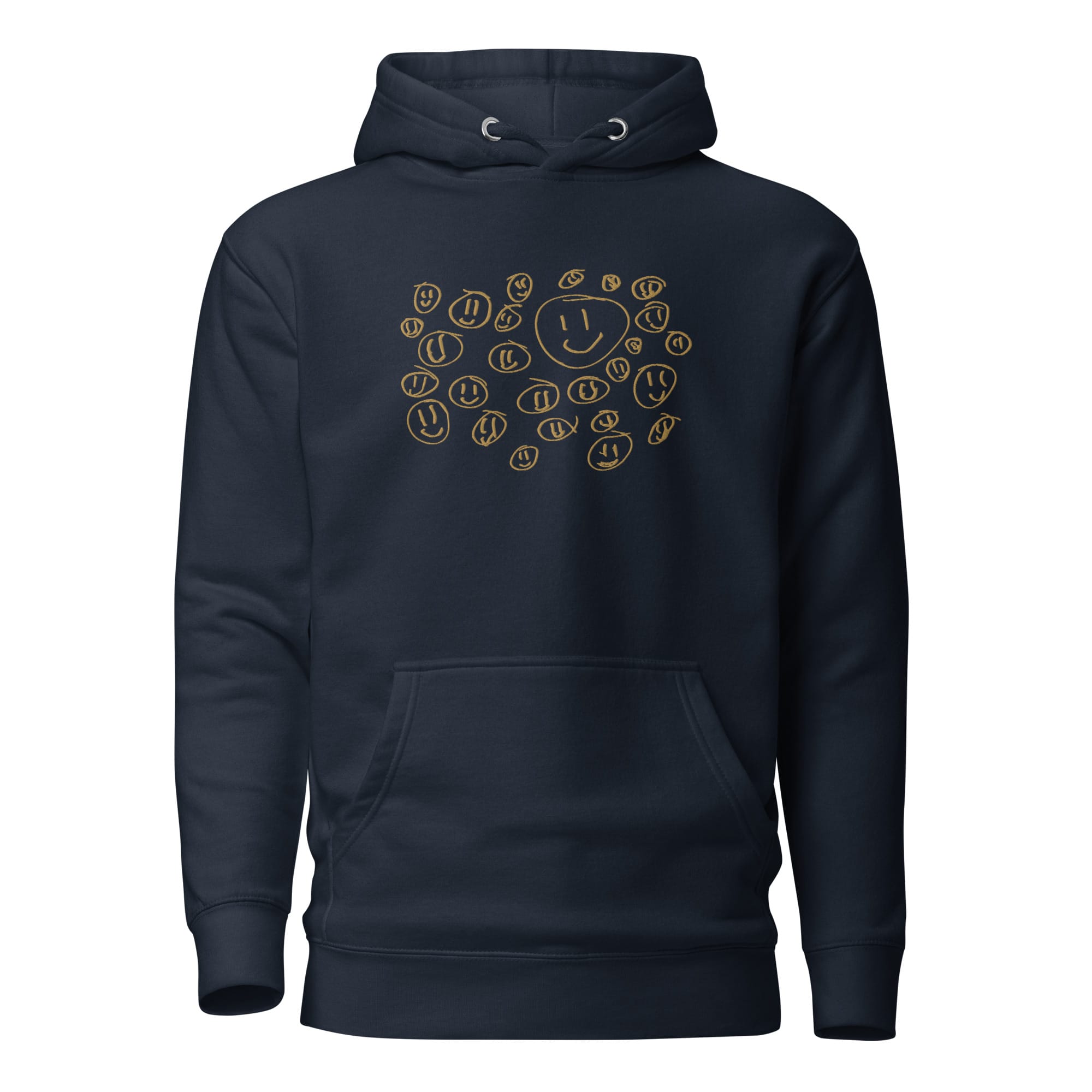 UNIQORNIA Unisex Hoodie - Golden Smileys 2244220_11491