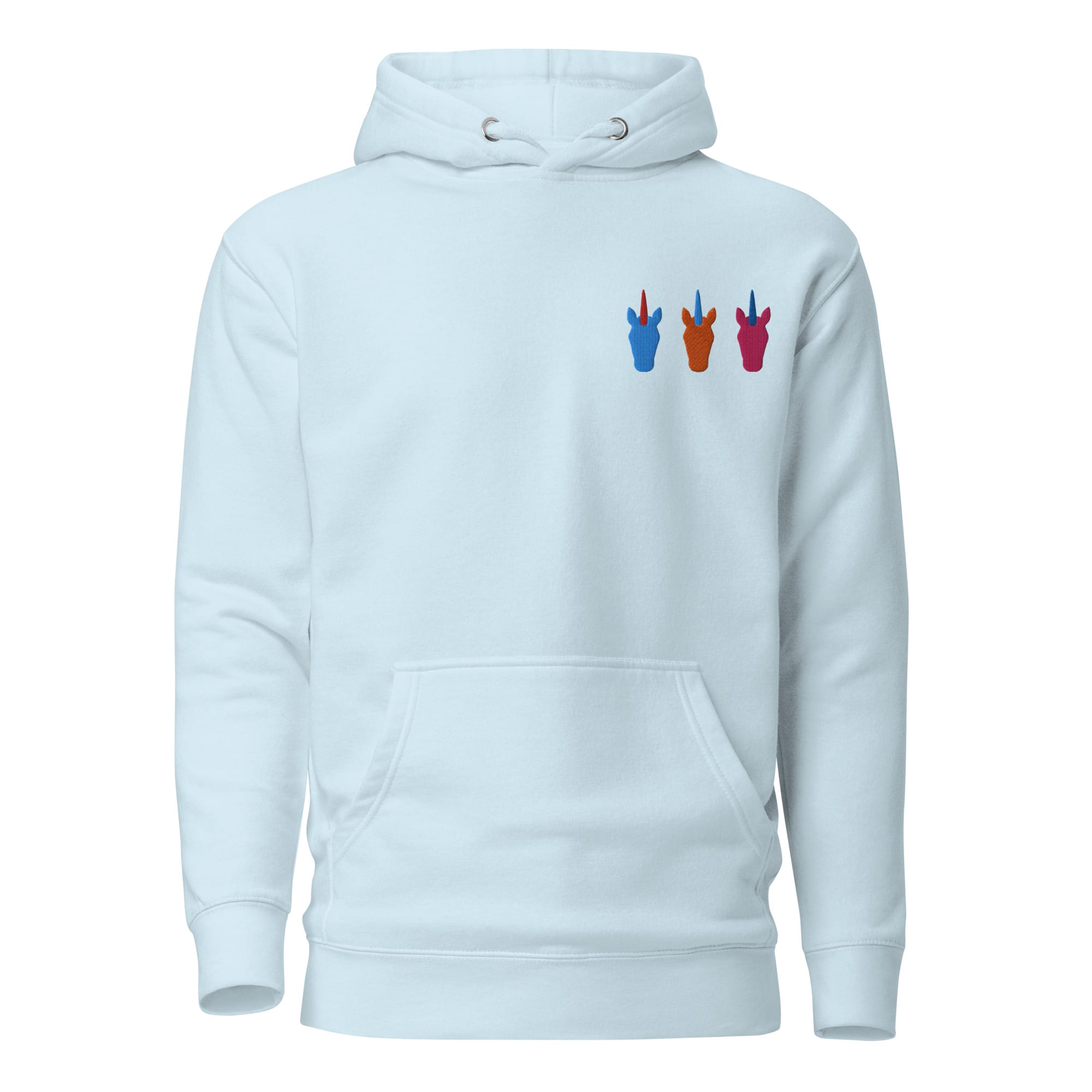 UNIQORNIA Unisex Hoodie - Three Unicorns 5259582_13917