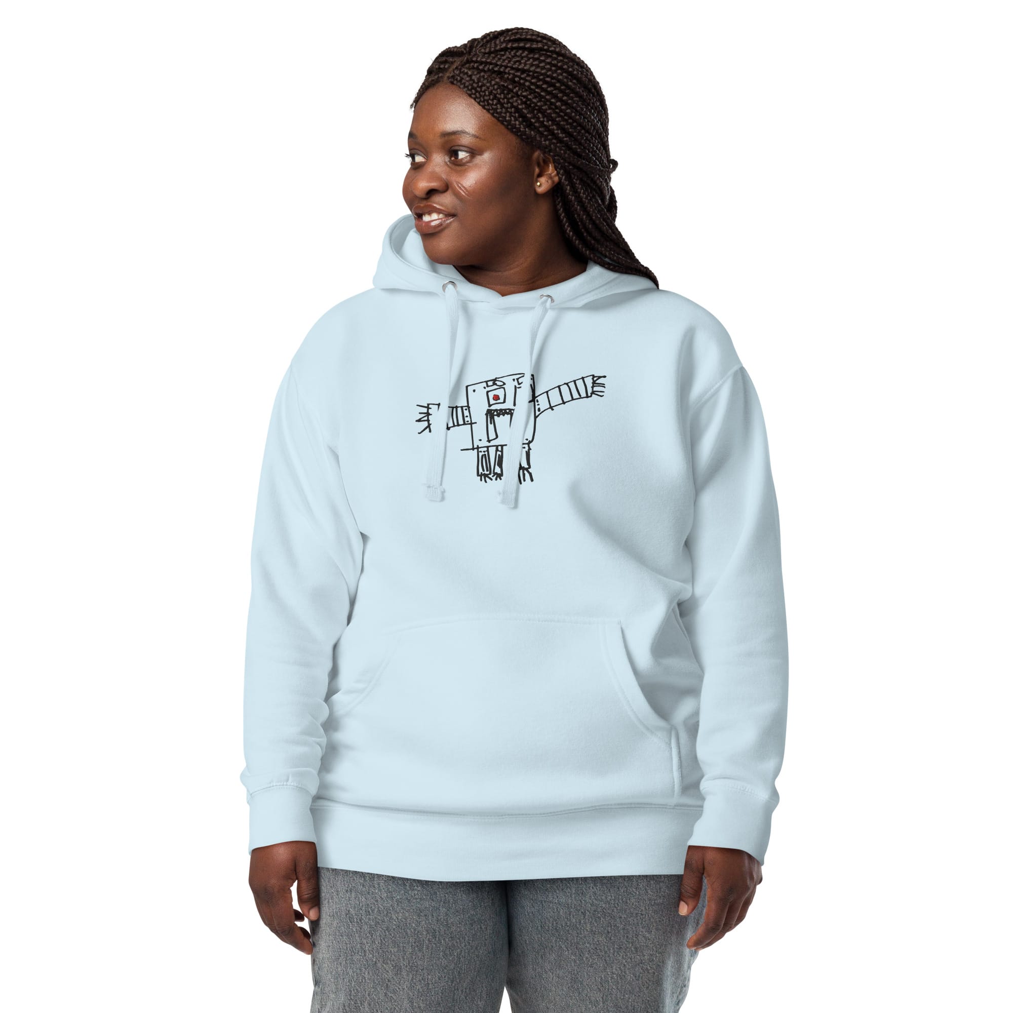 UNIQORNIA Unisex Hoodie - Robot