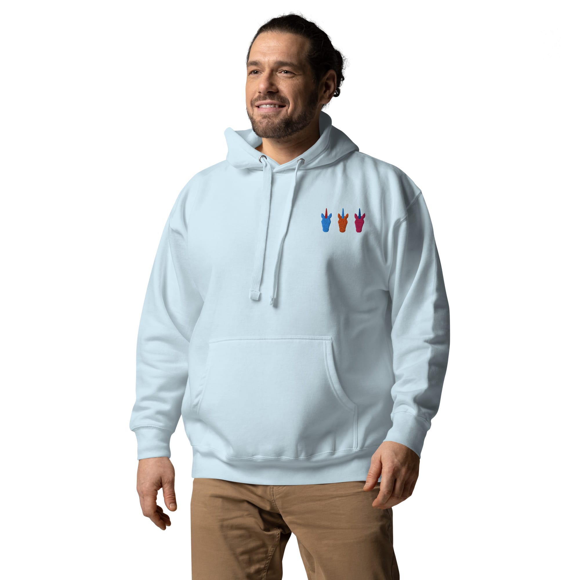 UNIQORNIA Unisex Hoodie - Three Unicorns
