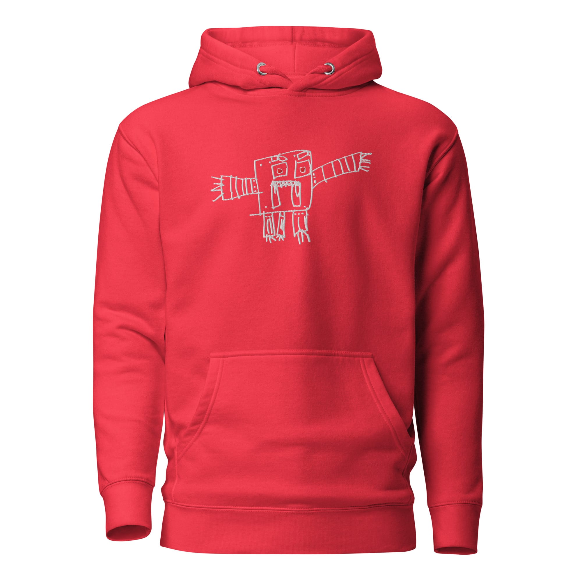 UNIQORNIA Unisex Hoodie - White robot 1337809_20278
