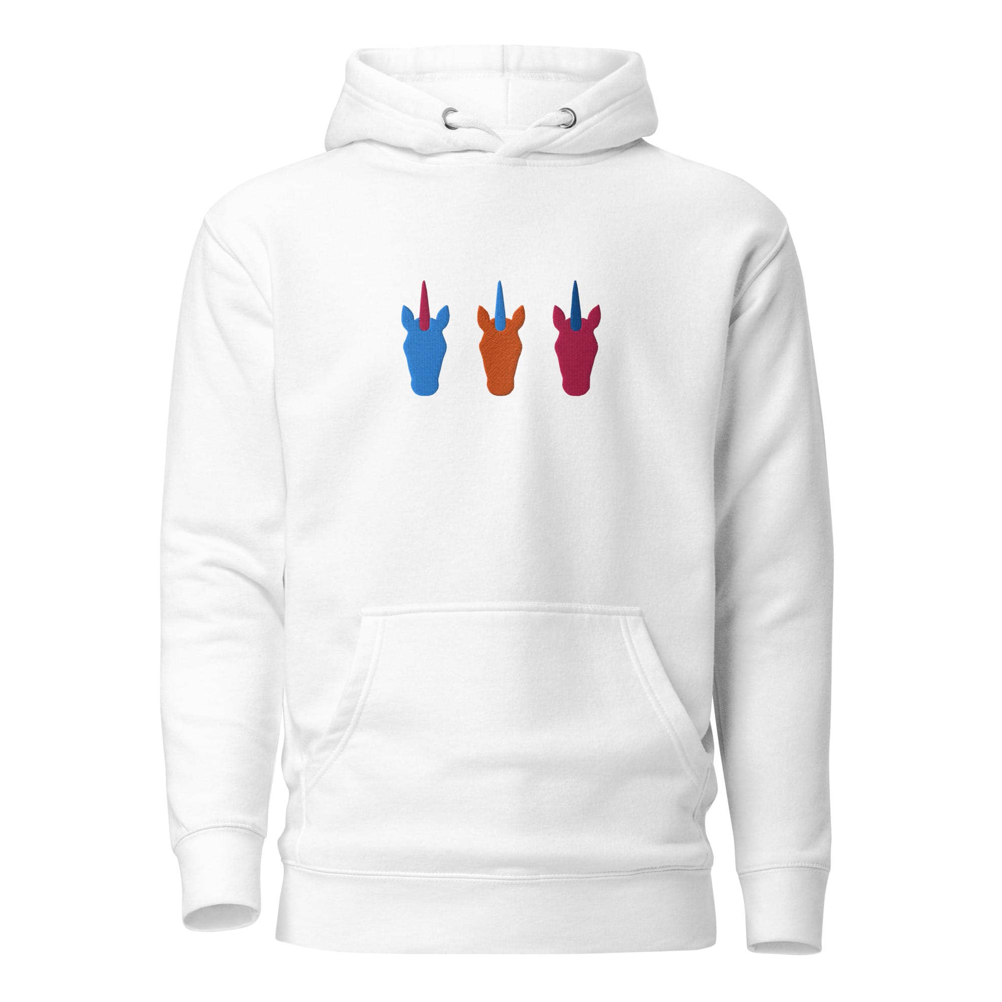 UNIQORNIA Unisex Hoodie - Three Unicorns 1901374_10774