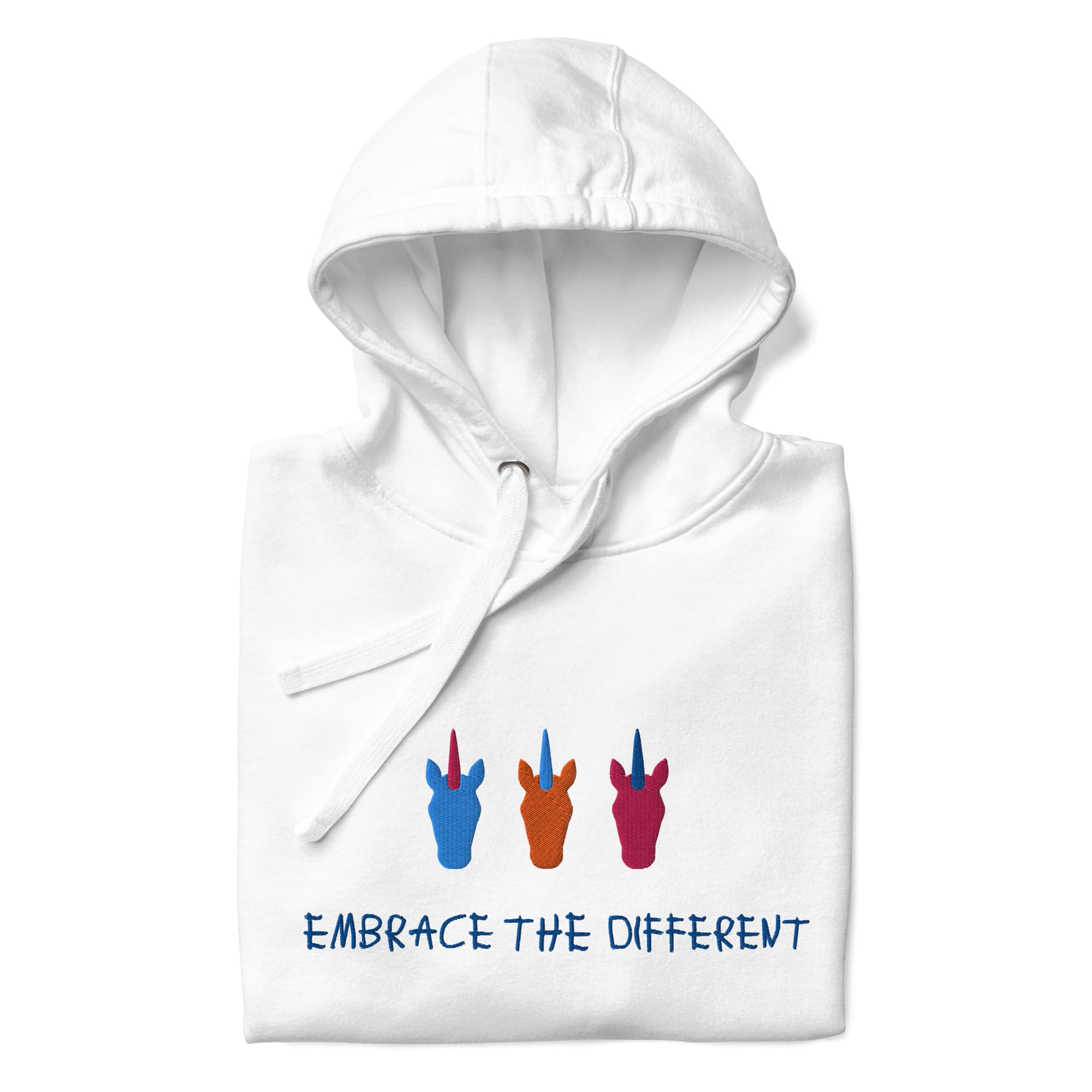 UNIQORNIA Unisex Hoodie - Unicorns Embrace the Different