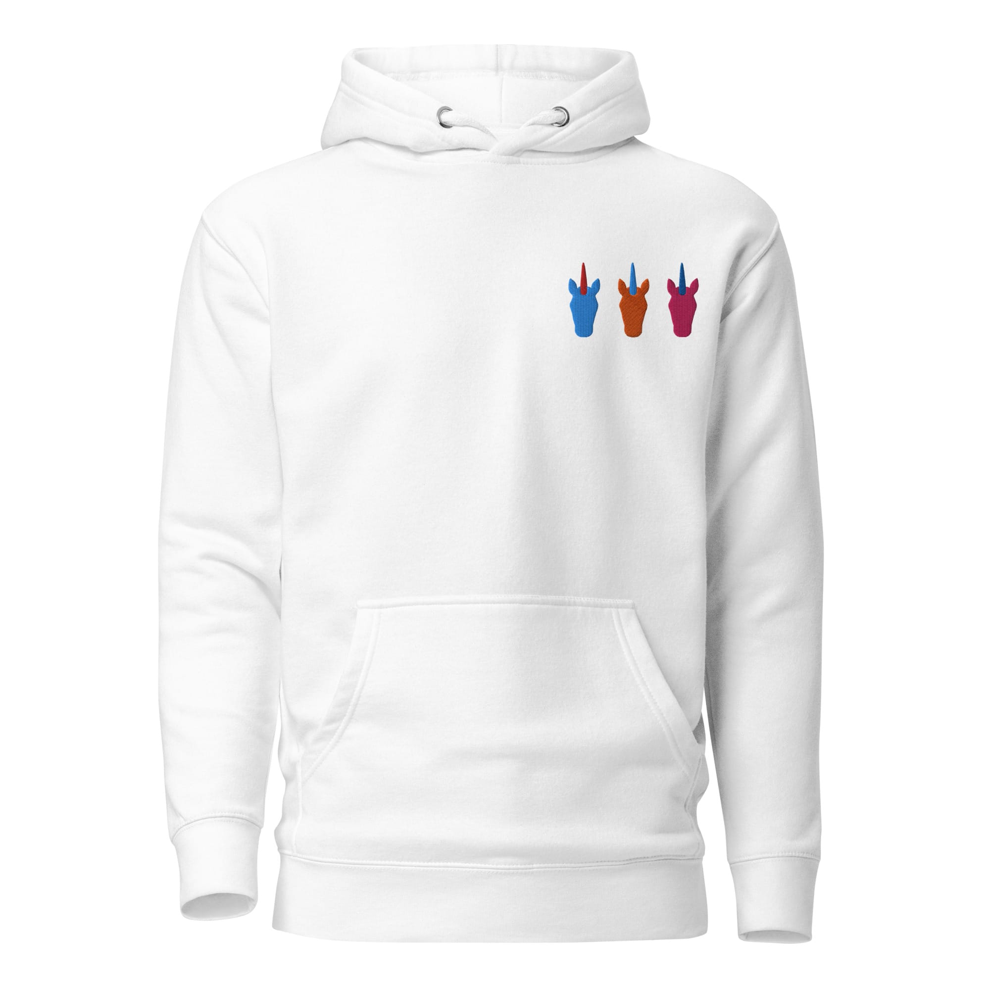 UNIQORNIA Unisex Hoodie - Three Unicorns 5259582_10774