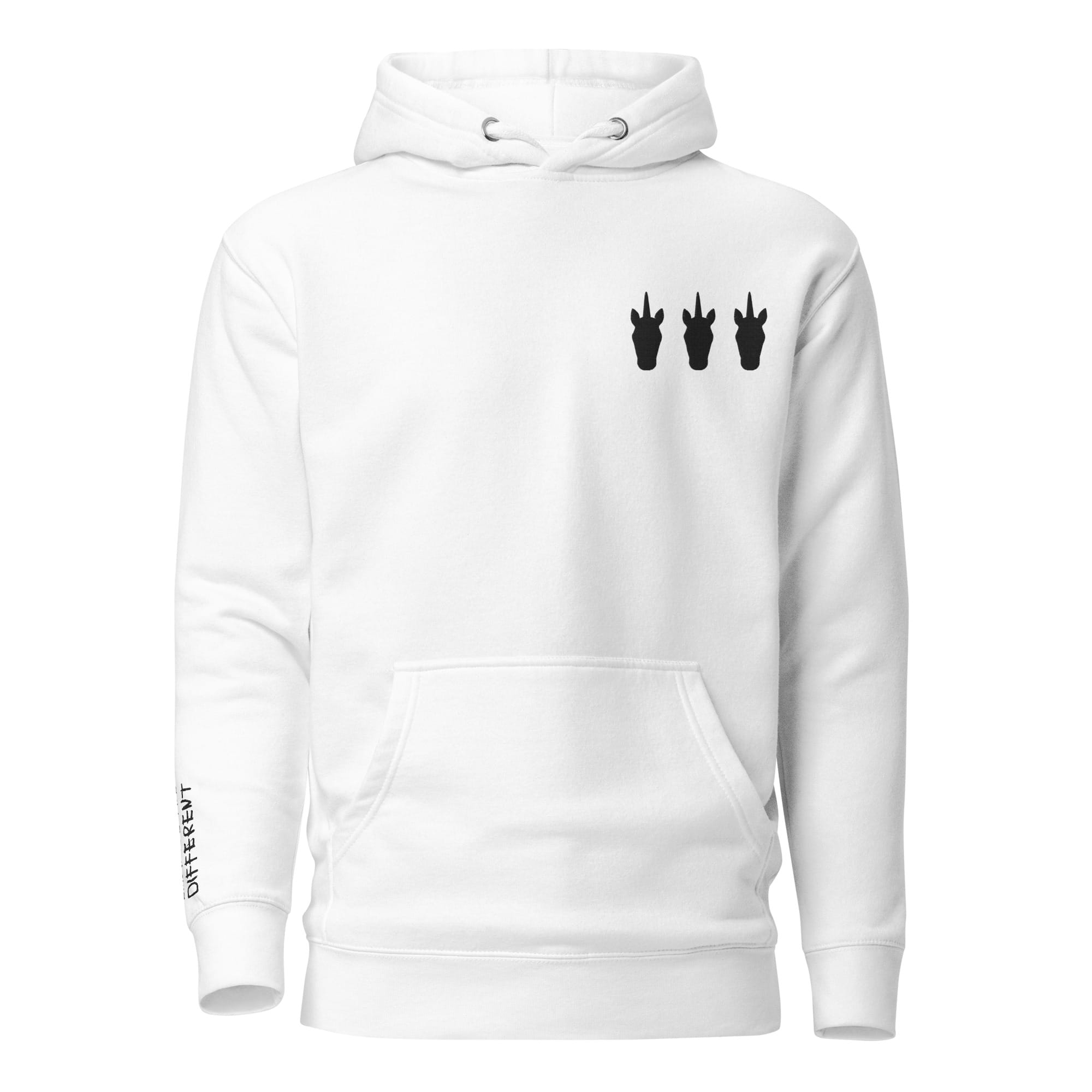 UNIQORNIA Unisex Hoodie - Three Dark Unicorns 2575081_10774