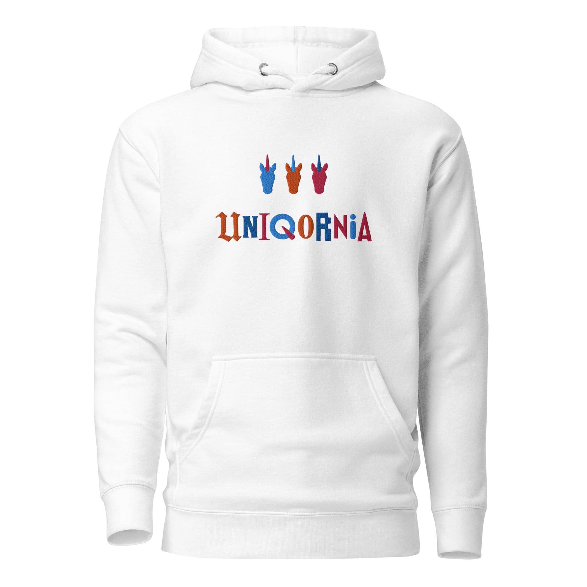 UNIQORNIA Unisex Hoodie - Uniqornia Multimark 8704566_10774