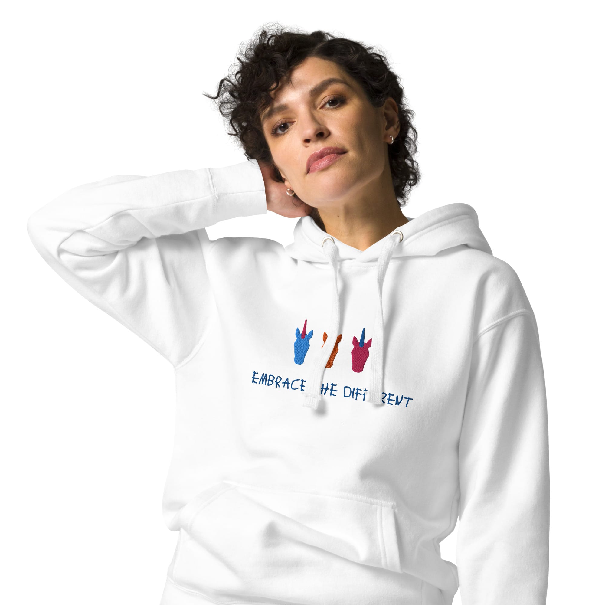 UNIQORNIA Unisex Hoodie - Unicorns Embrace the Different