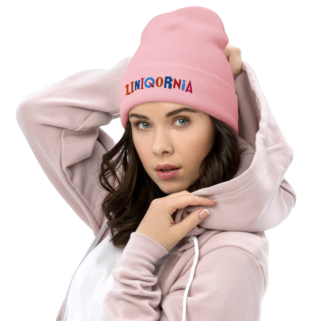 UNIQORNIA Cuffed Beanie - Uniqornia Wordmark