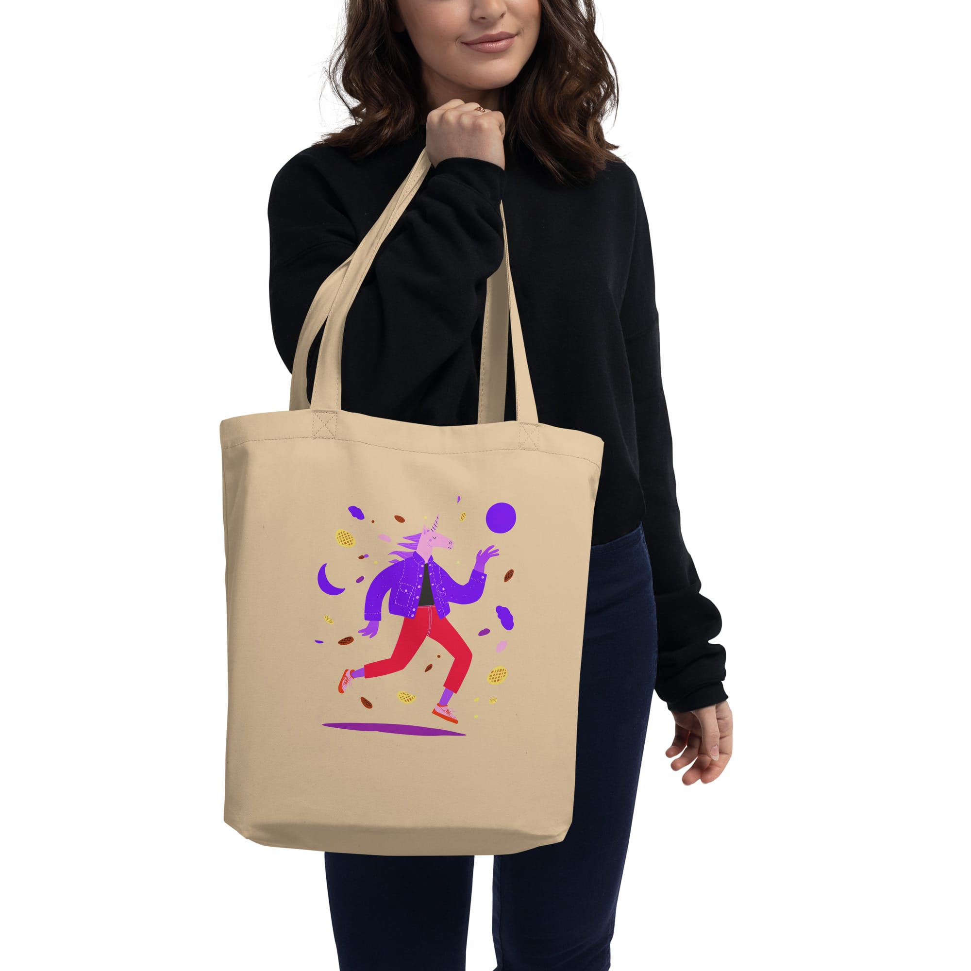 UNIQORNIA Eco Tote Bag - Spin Dancer 5698734_10458