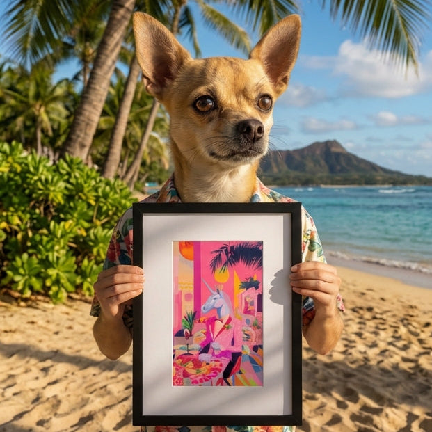 Ierāmēts plakāts ar paspartū - Karaliskais Sargs