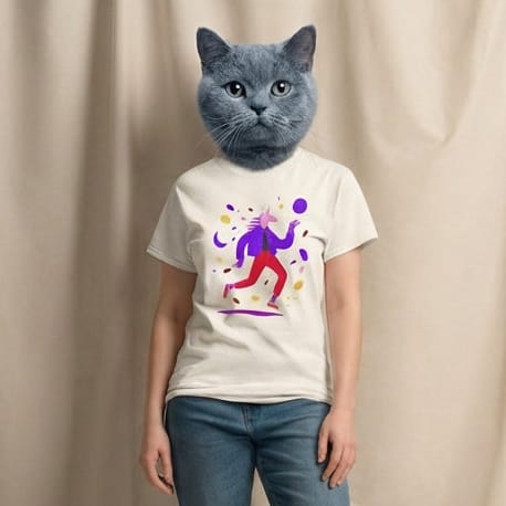 UNIQORNIA Unisex classic tee - Spin Dancer
