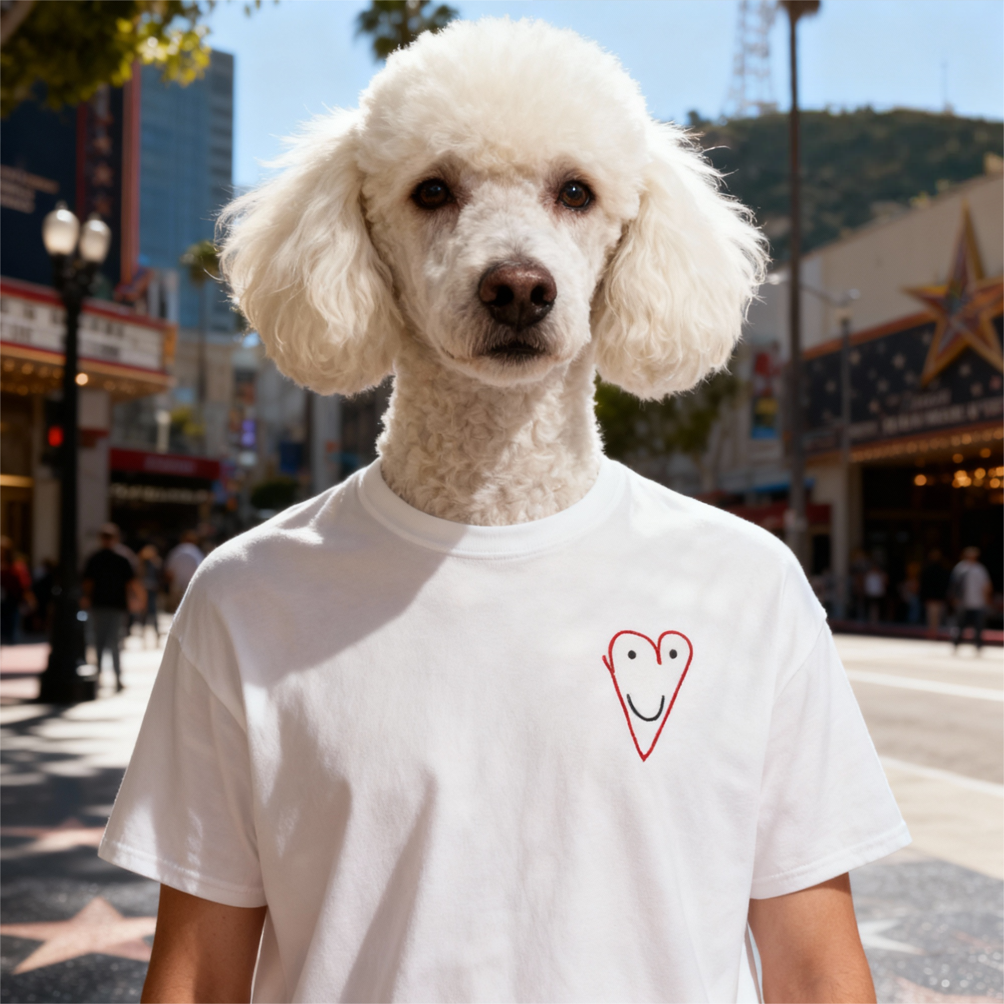 Unisex klasisks T-krekls - Smaidoša sirds