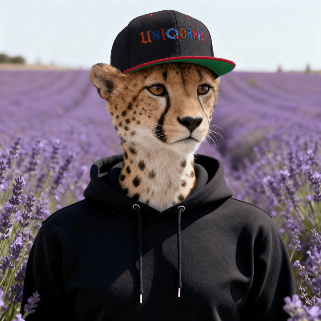 UNIQORNIA Snapback Hat - Uniqornia Wordmark