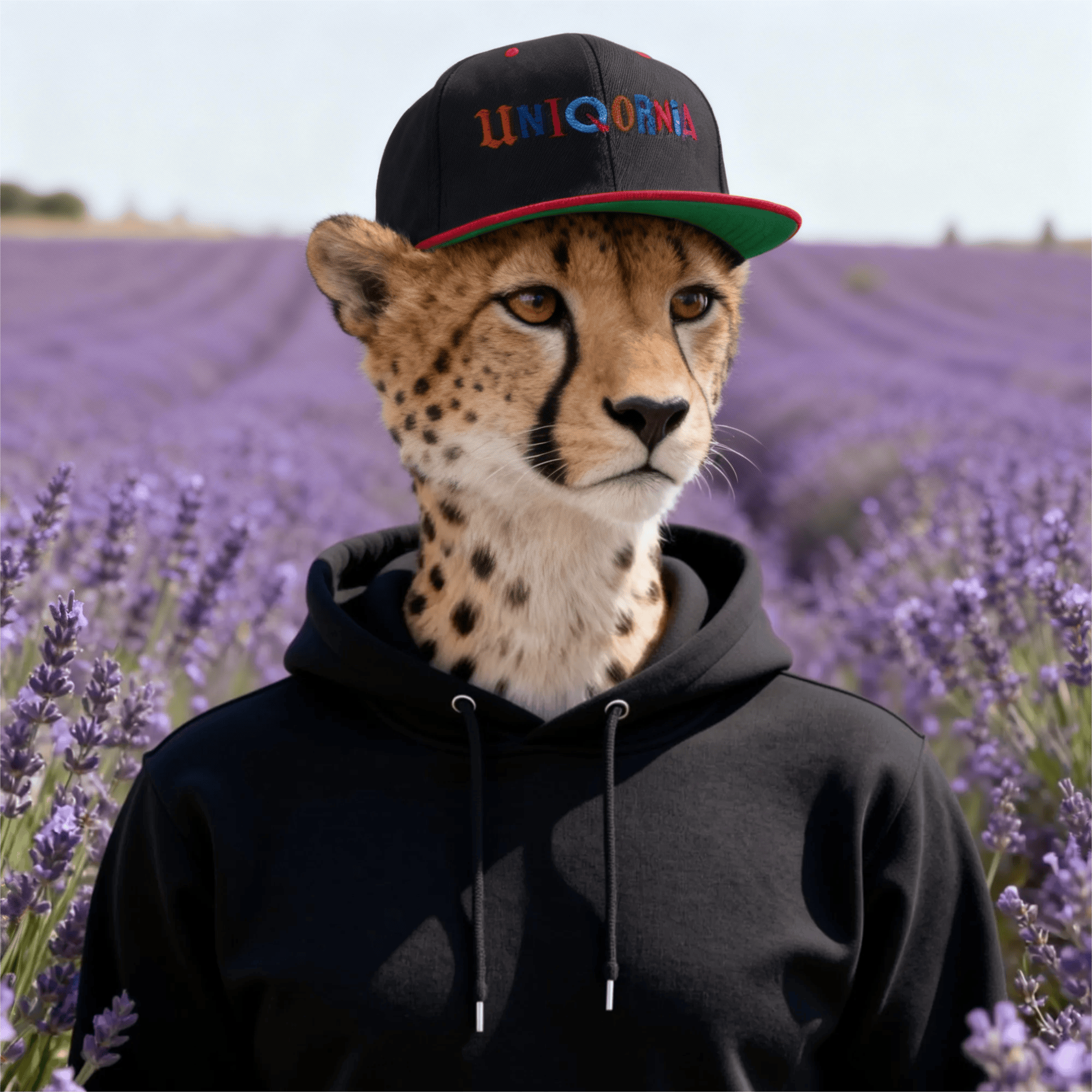 UNIQORNIA Snapback Hat - Uniqornia Wordmark