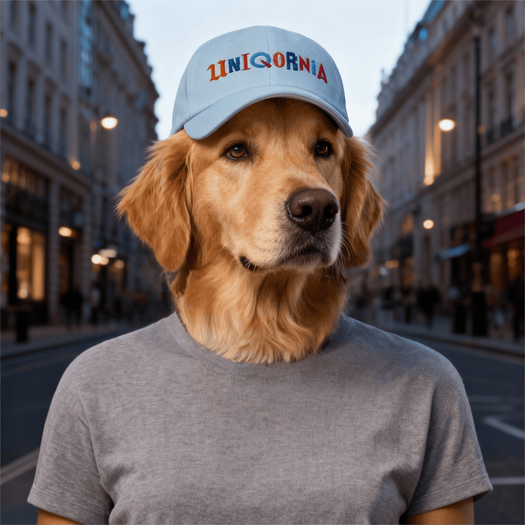UNIQORNIA Dad hat - Uniqornia Wordmark