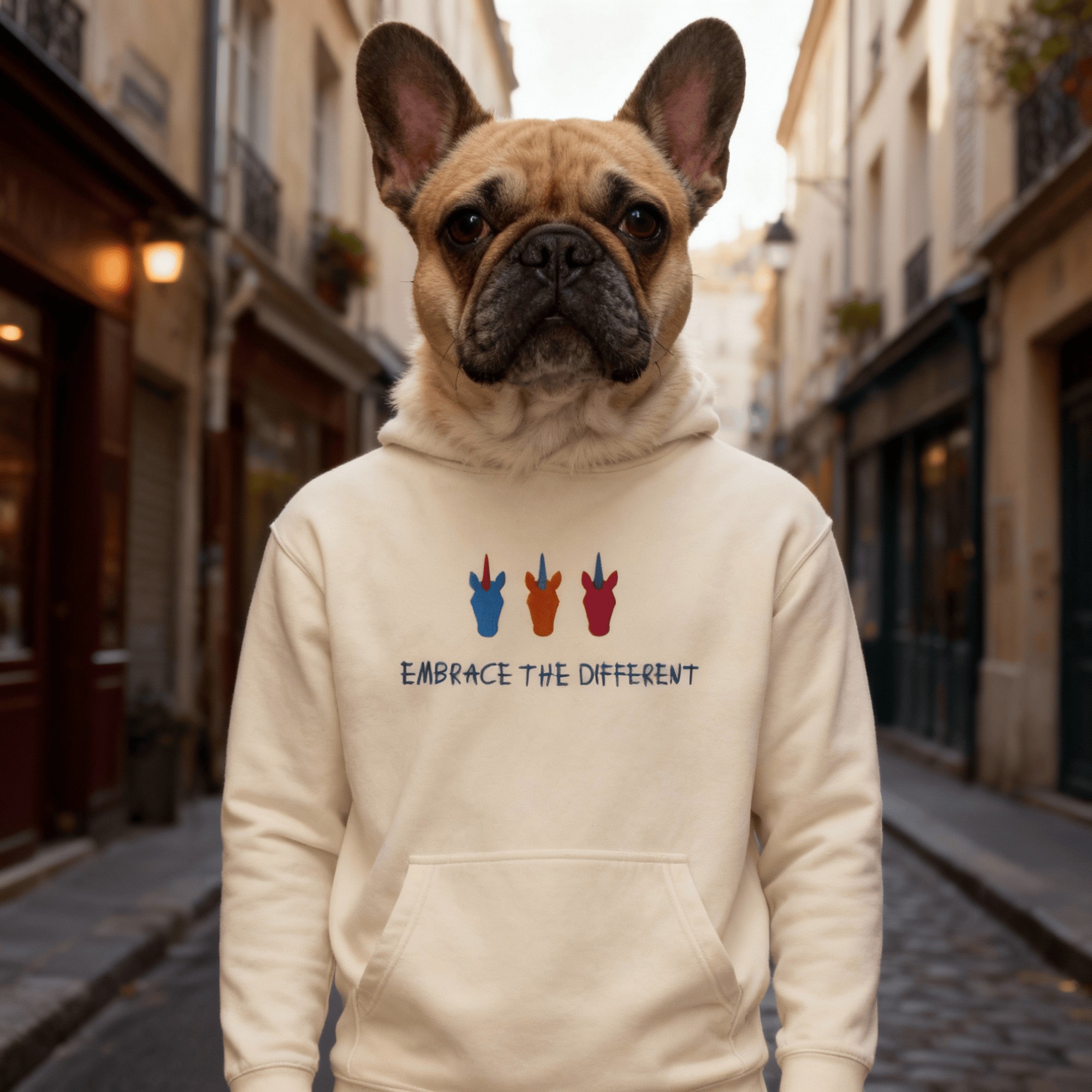 UNIQORNIA Unisex Hoodie - Unicorns Embrace the Different