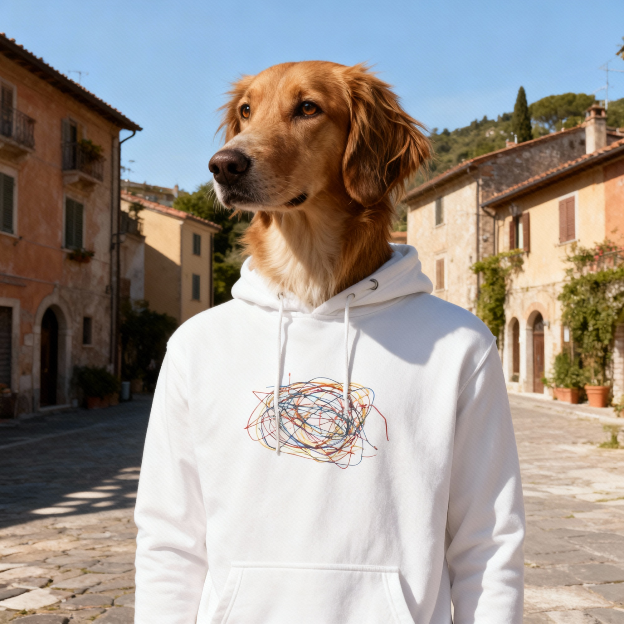 Unisex džemperis ar kapuci - Haoss