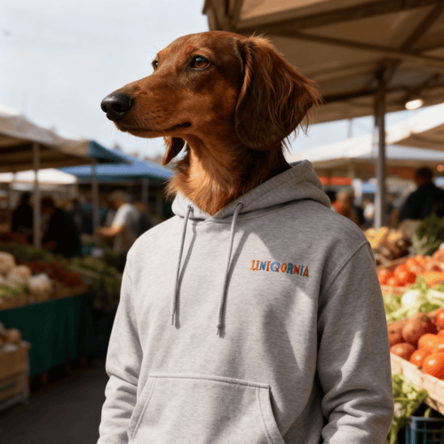 UNIQORNIA Unisex Hoodie - Uniqornia Wordmark