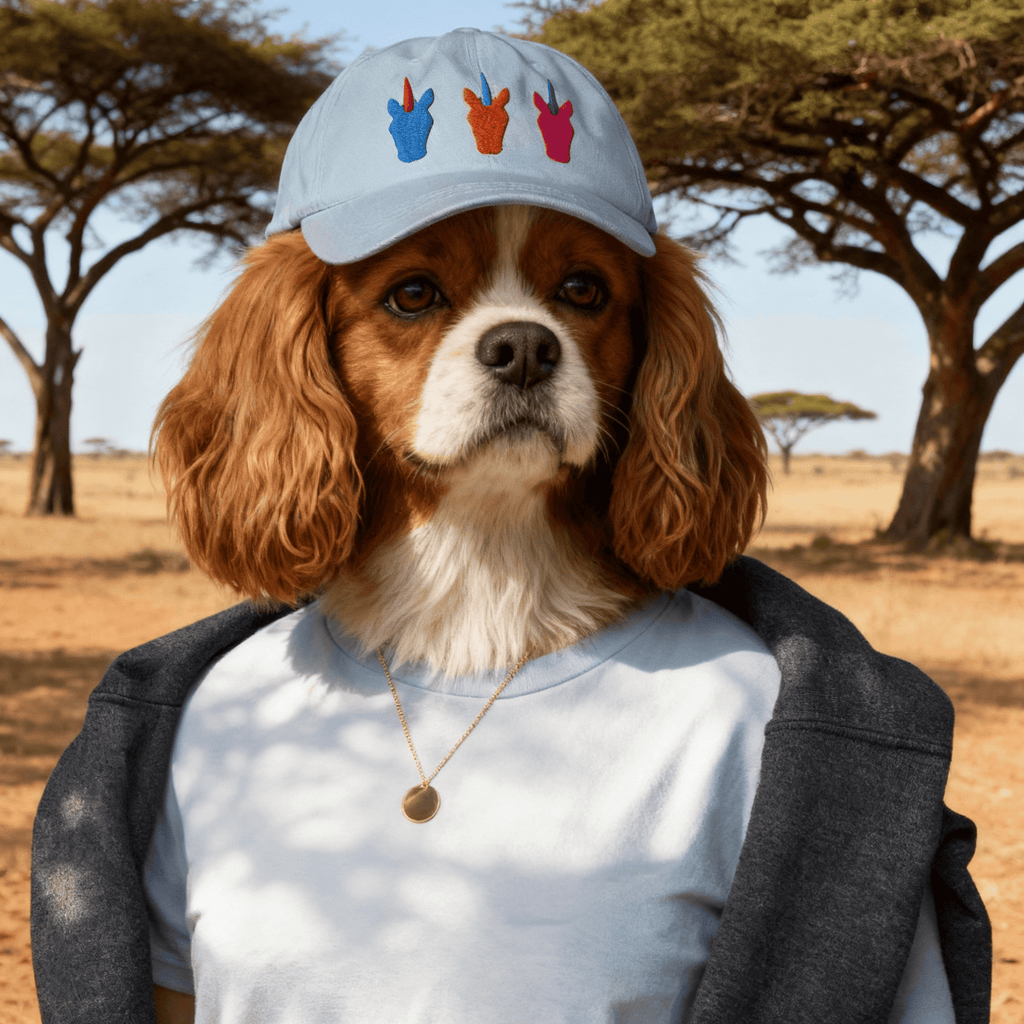 UNIQORNIA Dad hat - Three Unicorns