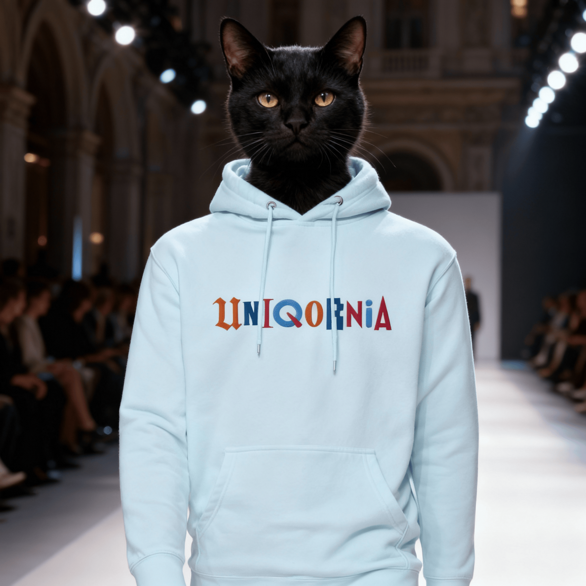 UNIQORNIA Unisex Hoodie - Uniqornia Wordmark