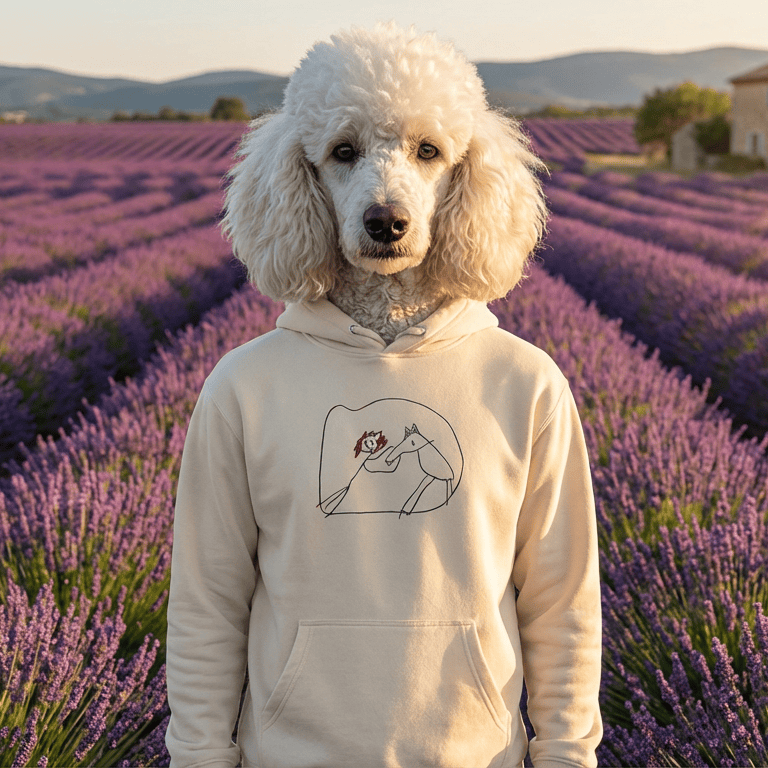 UNIQORNIA Unisex Hoodie - Charlotte and Horse