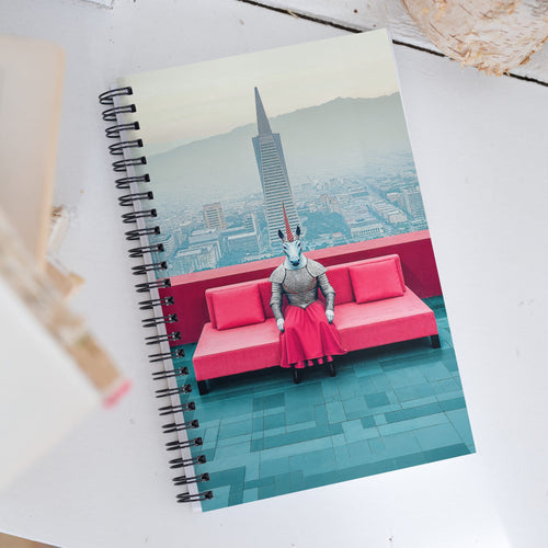 UNIQORNIA Spiral notebook - Pink Guardian 2196426_12141