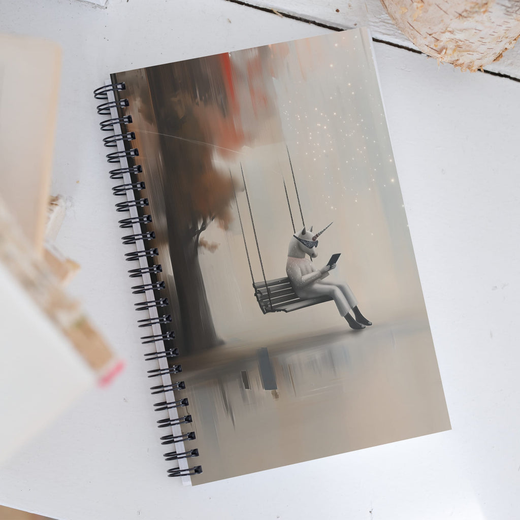 UNIQORNIA Spiral notebook - Swing Coder 4427281_12141