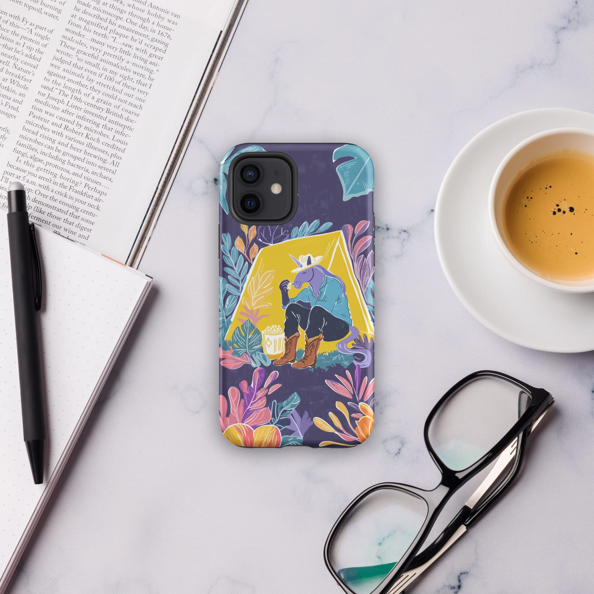 UNIQORNIA Tough Case for iPhone® - Popcorn Cowboy