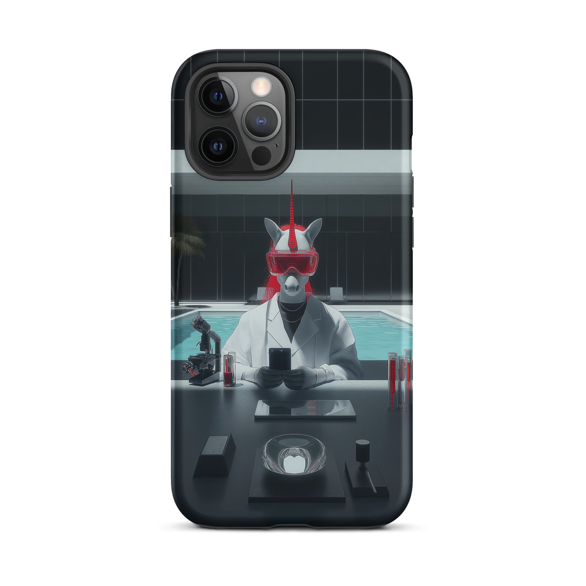 UNIQORNIA Tough Case for iPhone® - Pool Scientist
